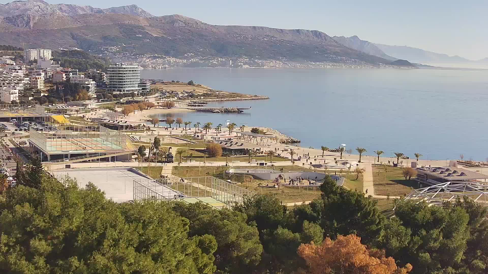 Spiaggia di Žnjan e impianti sportivi – Spalato