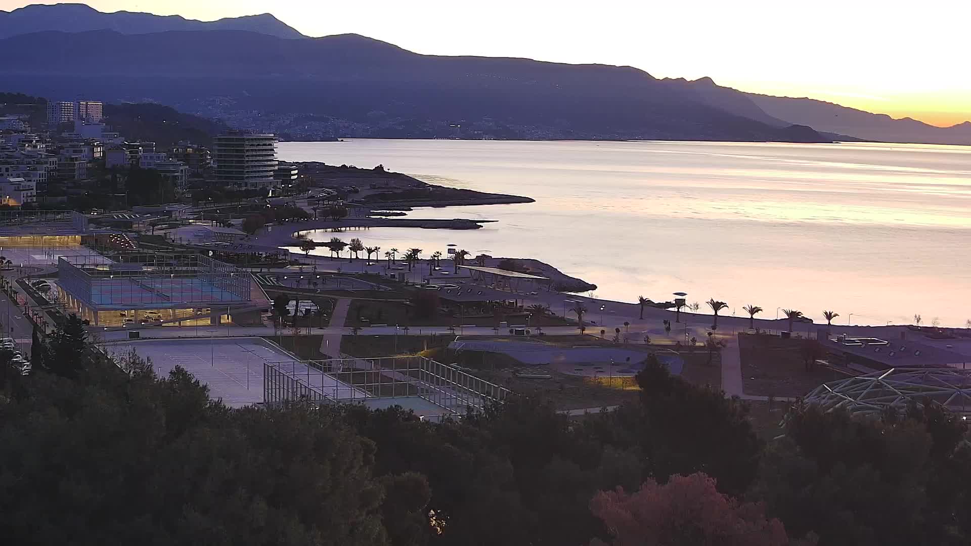 Spiaggia di Žnjan e impianti sportivi – Spalato
