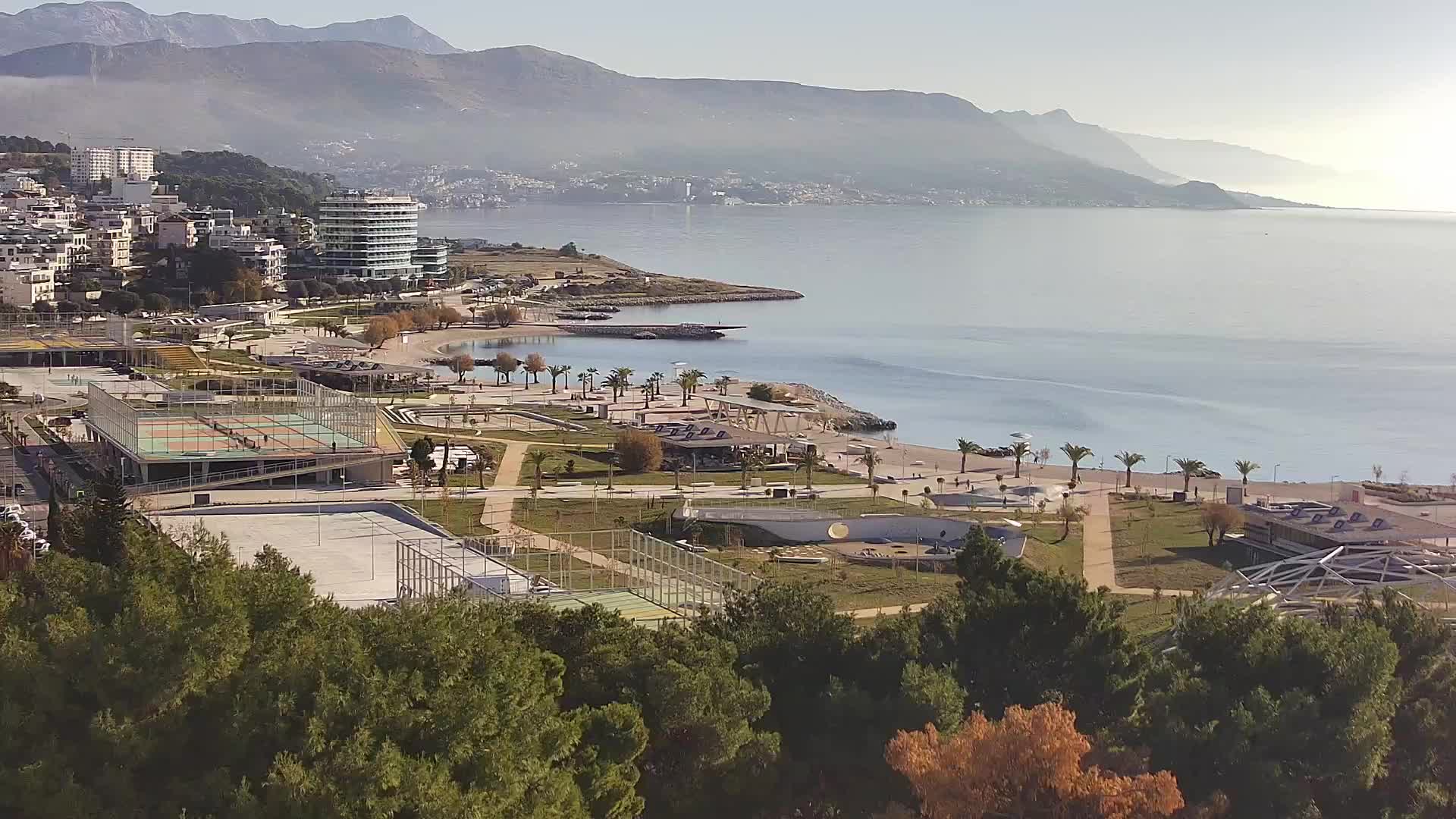 Spiaggia di Žnjan e impianti sportivi – Spalato