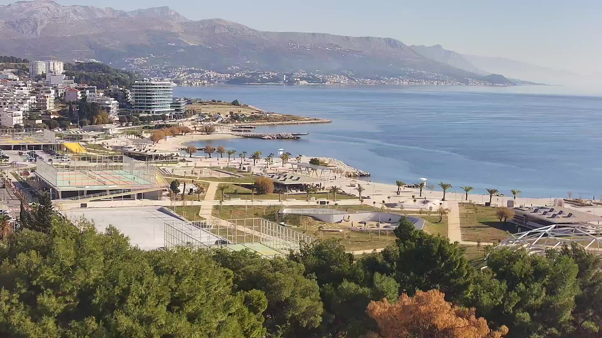 Strand Žnjan und Sportanlagen – Split