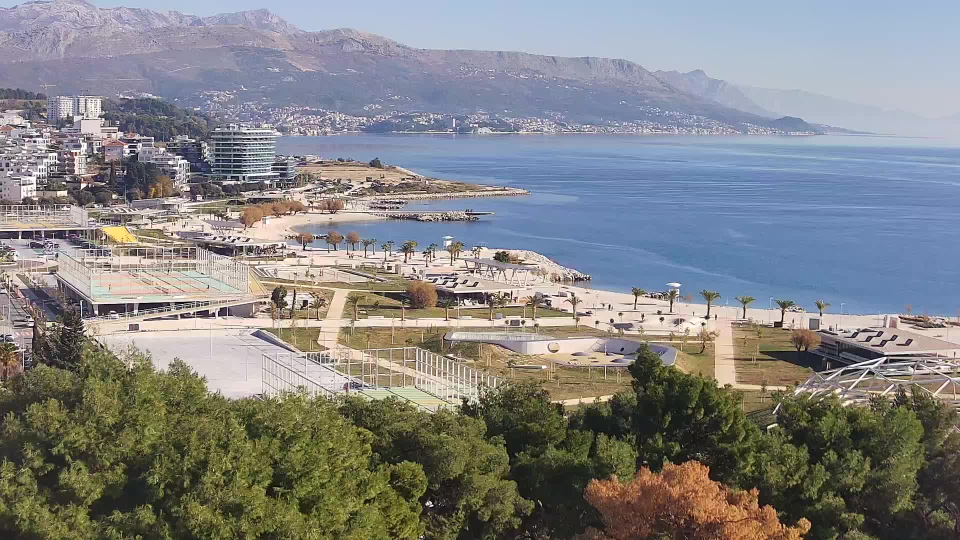 Spiaggia di Žnjan e impianti sportivi – Spalato
