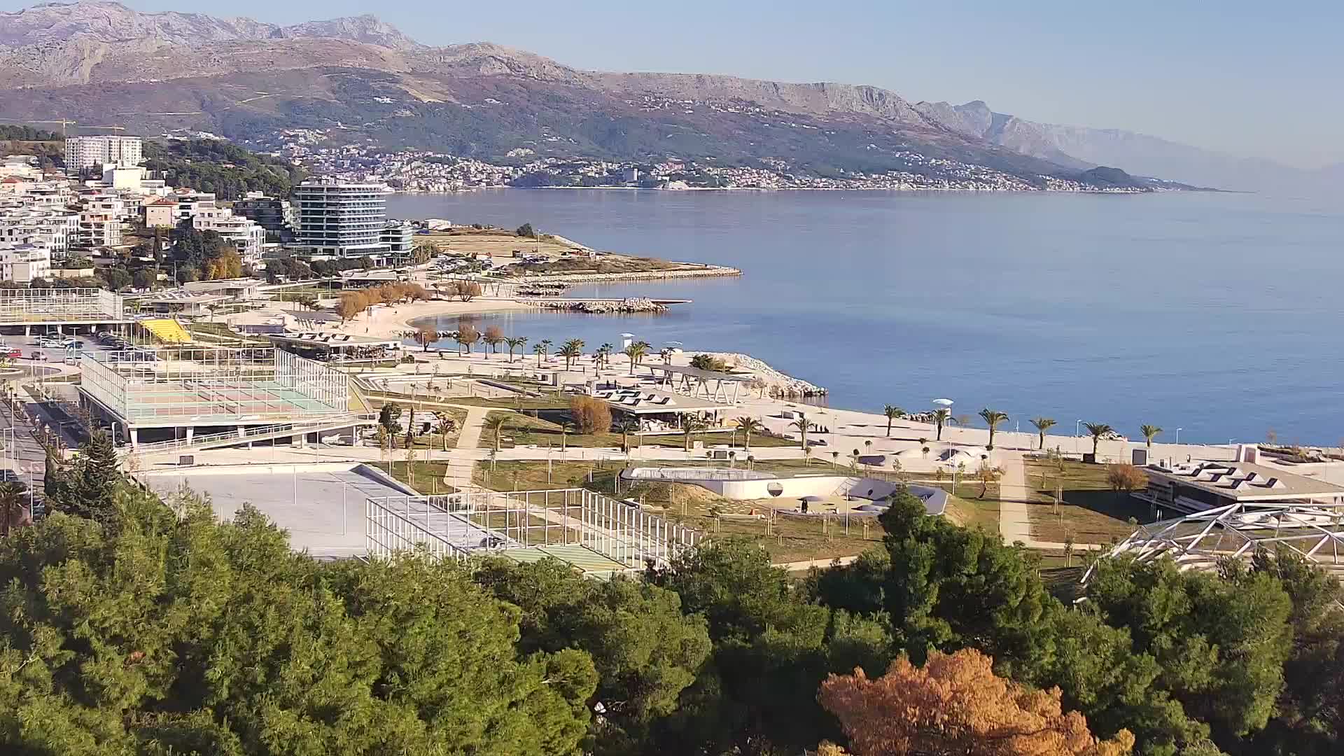 Plaža Žnjan in športni objekti – Split