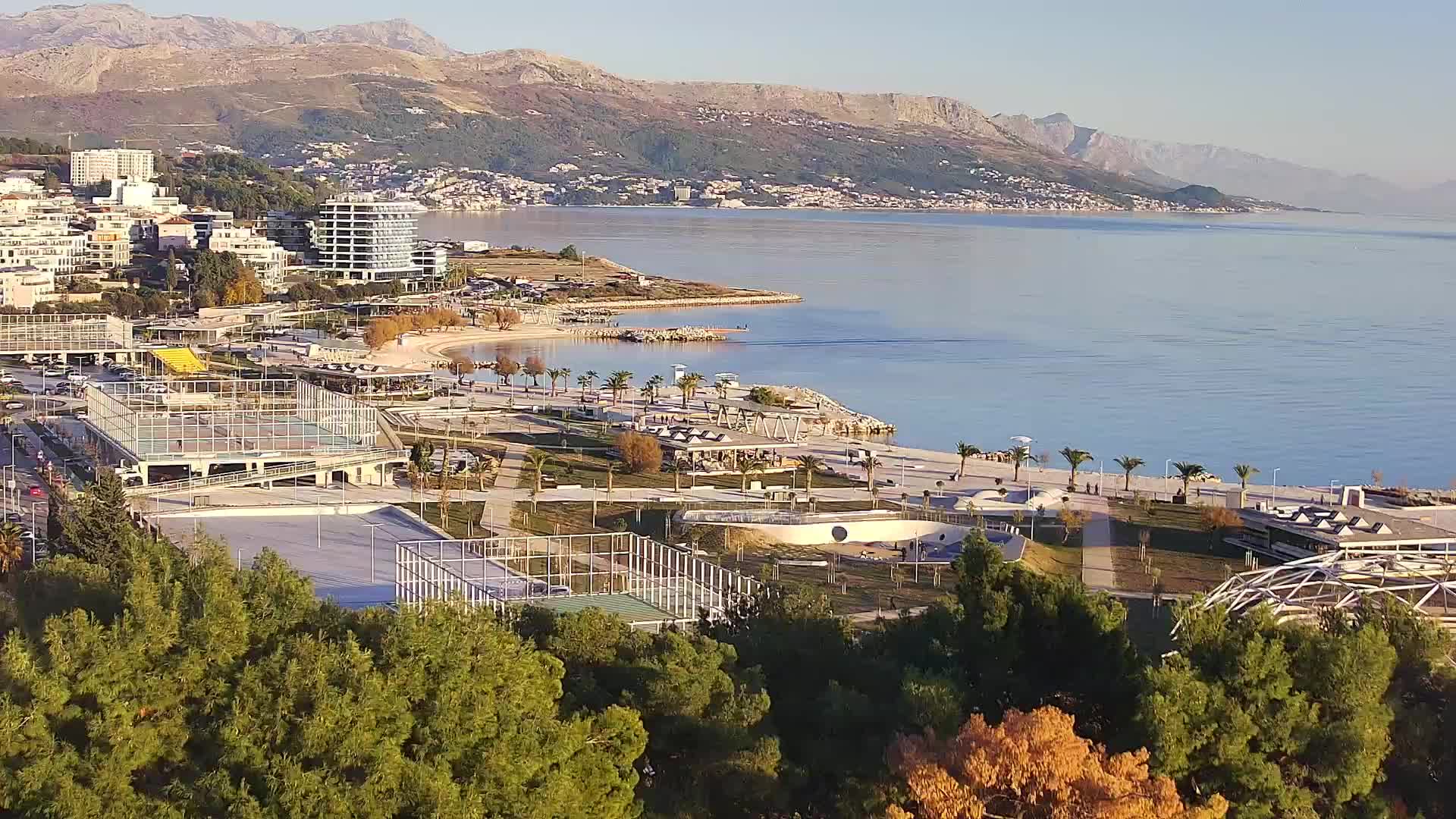 Playa Žnjan e instalaciones deportivas – Split