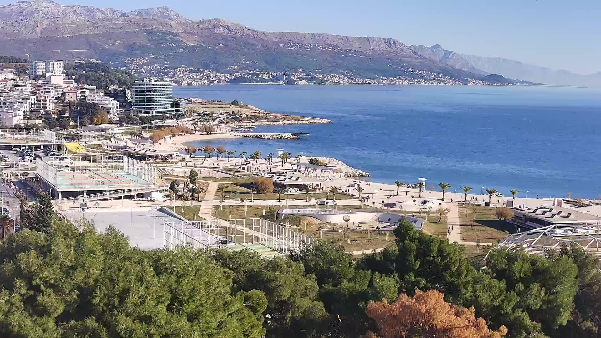 Playa Žnjan e instalaciones deportivas – Split