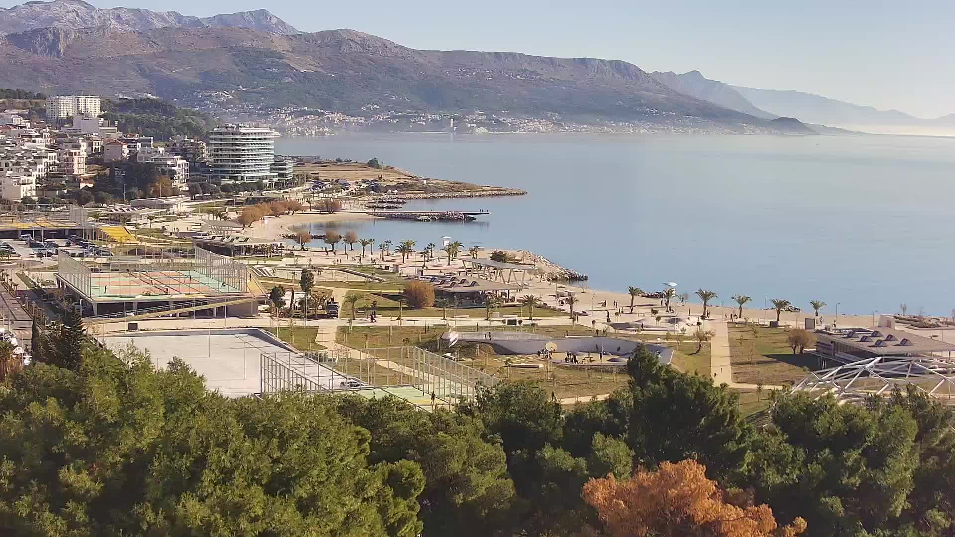 Plaža Žnjan in športni objekti – Split