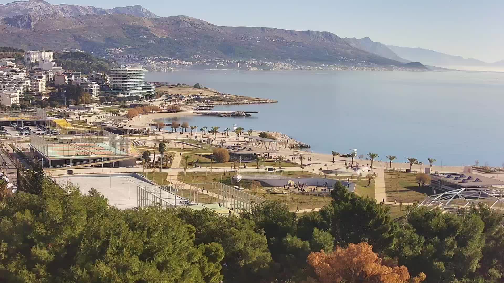 Spiaggia di Žnjan e impianti sportivi – Spalato