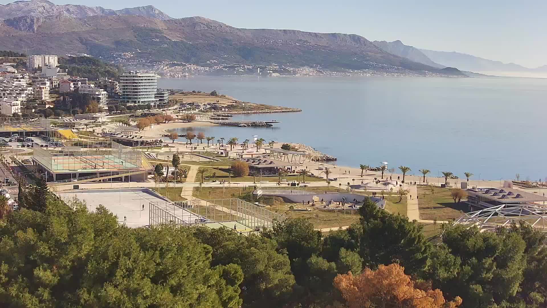 Spiaggia di Žnjan e impianti sportivi – Spalato