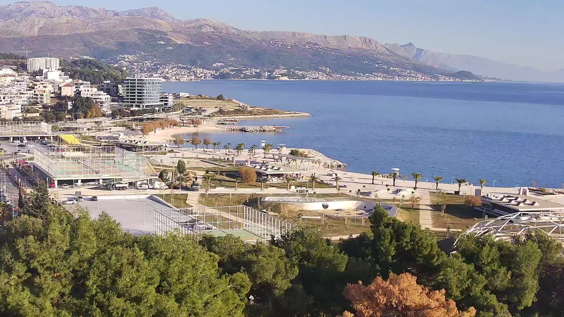 Spiaggia di Žnjan e impianti sportivi – Spalato