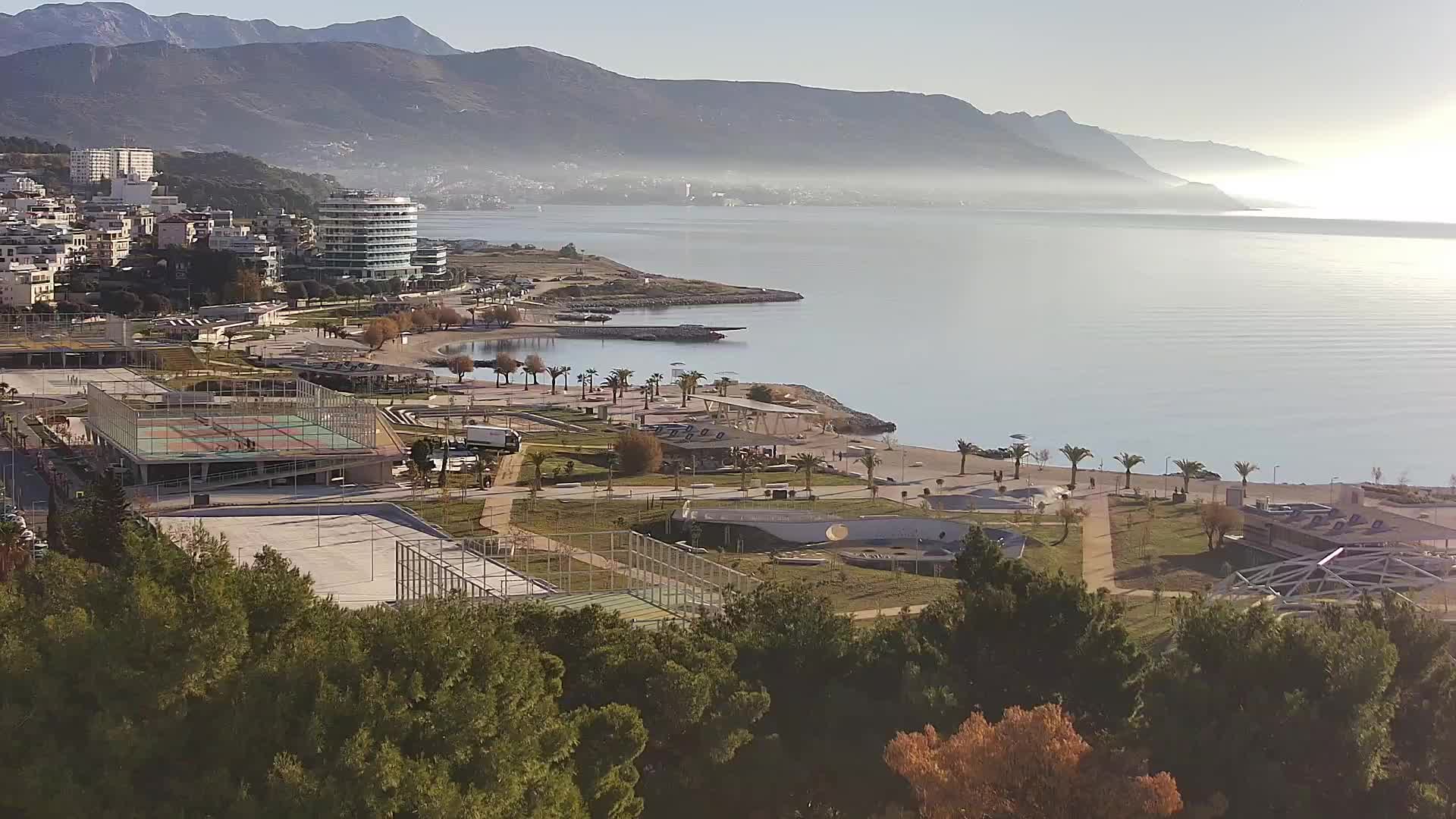Playa Žnjan e instalaciones deportivas – Split