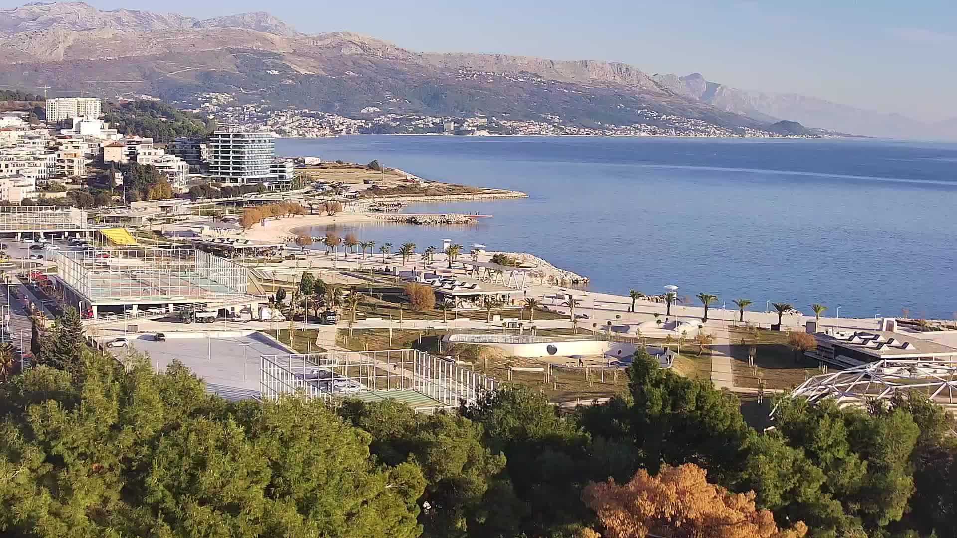 Spiaggia di Žnjan e impianti sportivi – Spalato