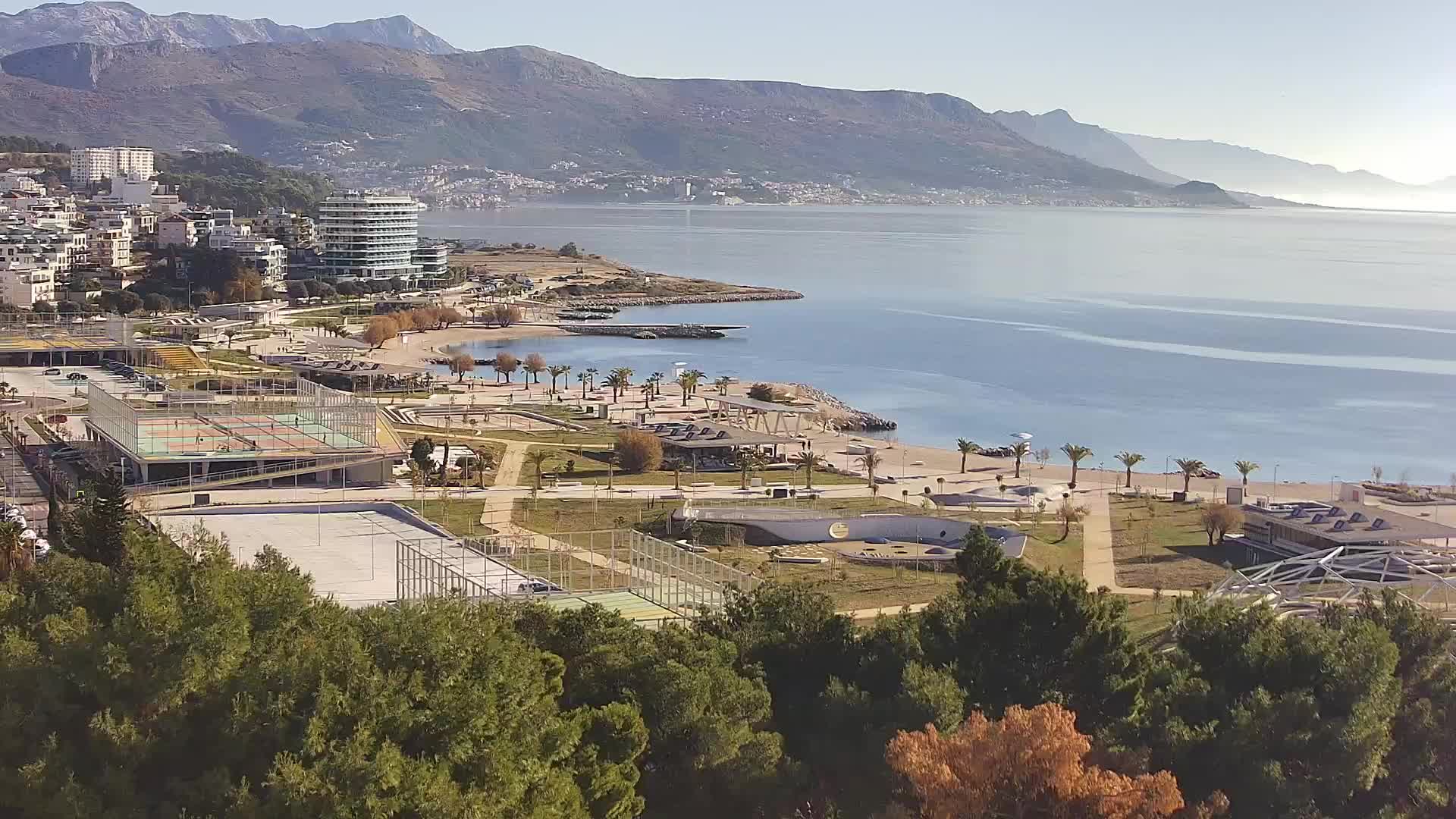 Plaža Žnjan in športni objekti – Split
