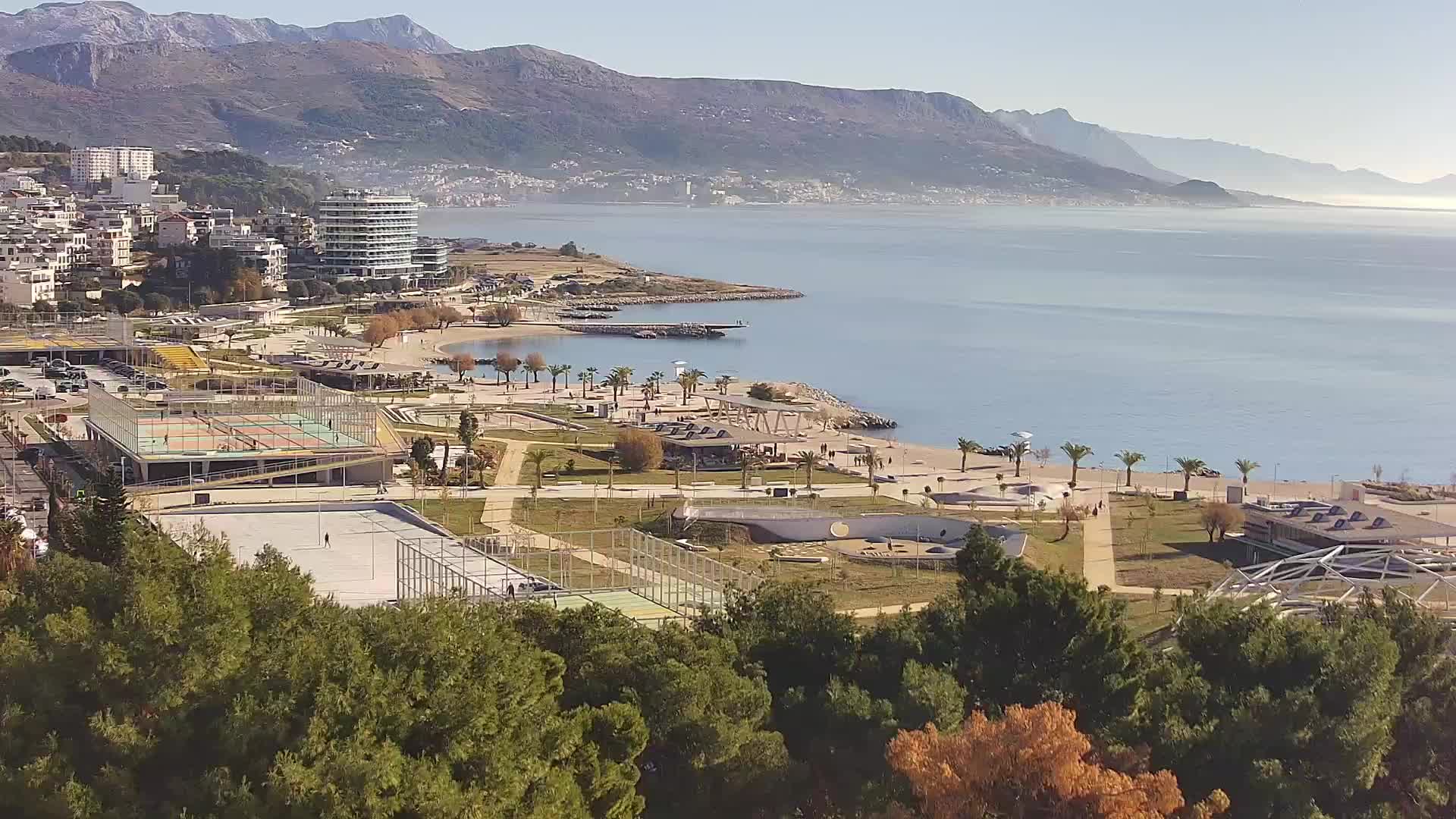 Playa Žnjan e instalaciones deportivas – Split