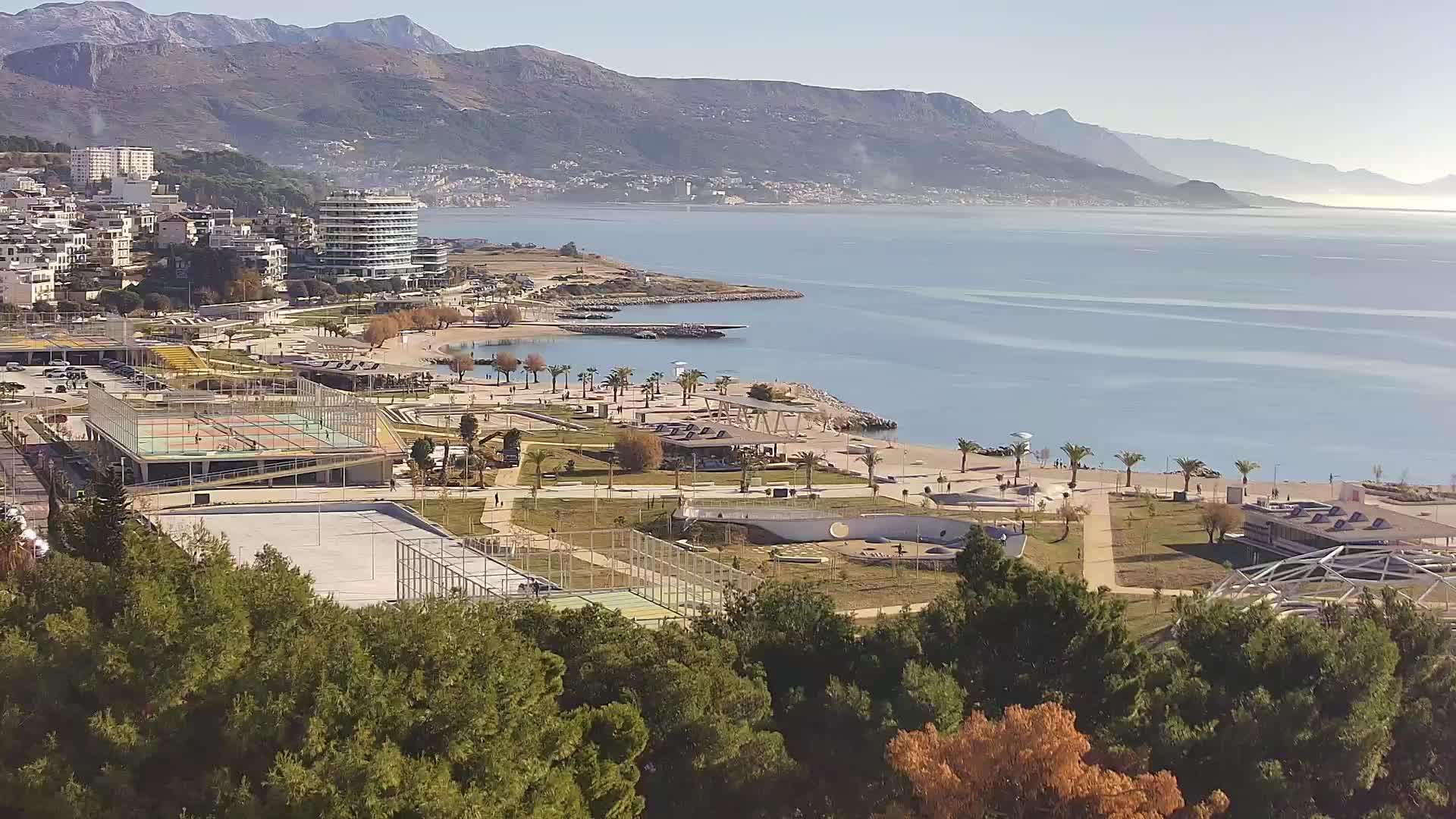 Spiaggia di Žnjan e impianti sportivi – Spalato