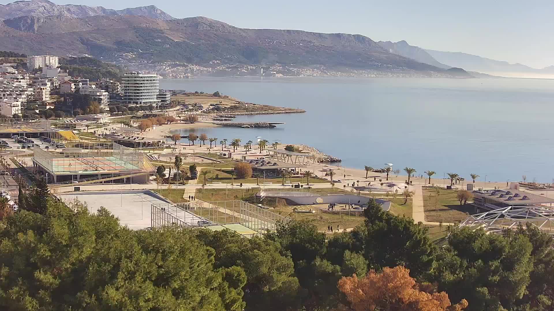 Playa Žnjan e instalaciones deportivas – Split