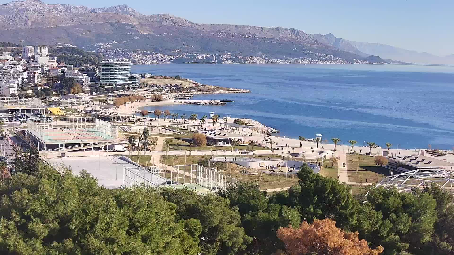Spiaggia di Žnjan e impianti sportivi – Spalato