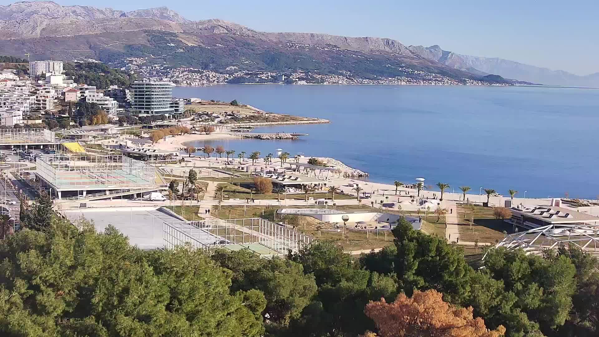 Žnjan beach and sports facilities – Split