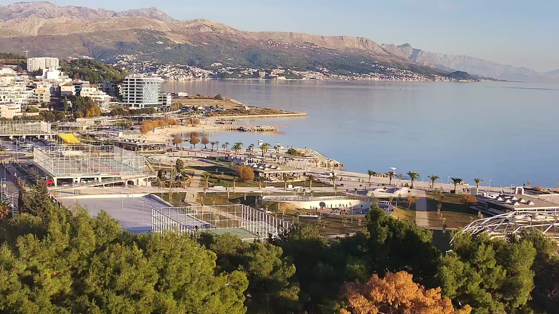 Spiaggia di Žnjan e impianti sportivi – Spalato