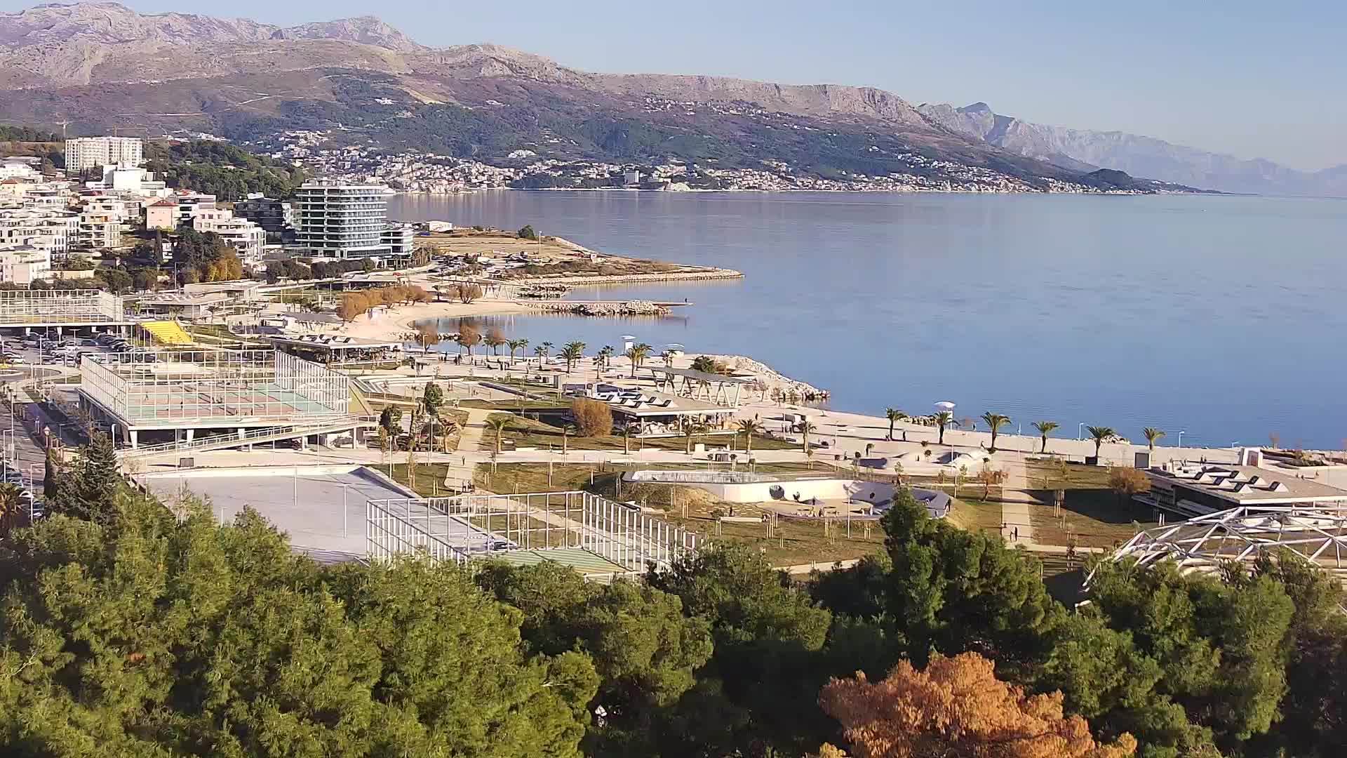 Spiaggia di Žnjan e impianti sportivi – Spalato