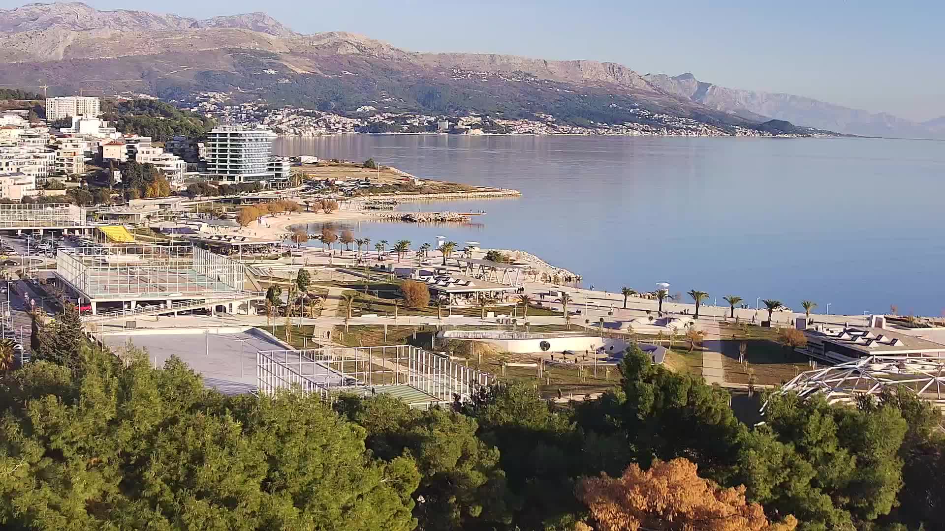 Strand Žnjan und Sportanlagen – Split