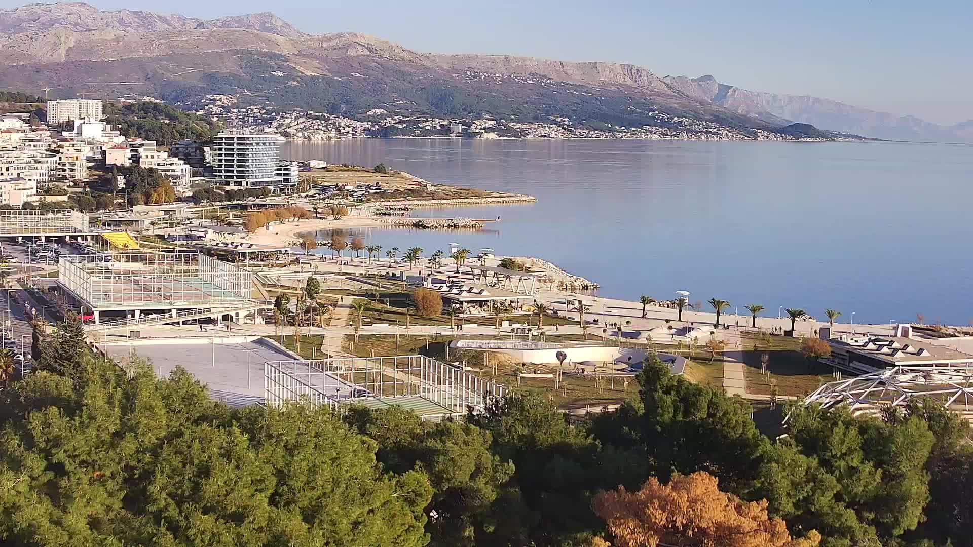 Spiaggia di Žnjan e impianti sportivi – Spalato