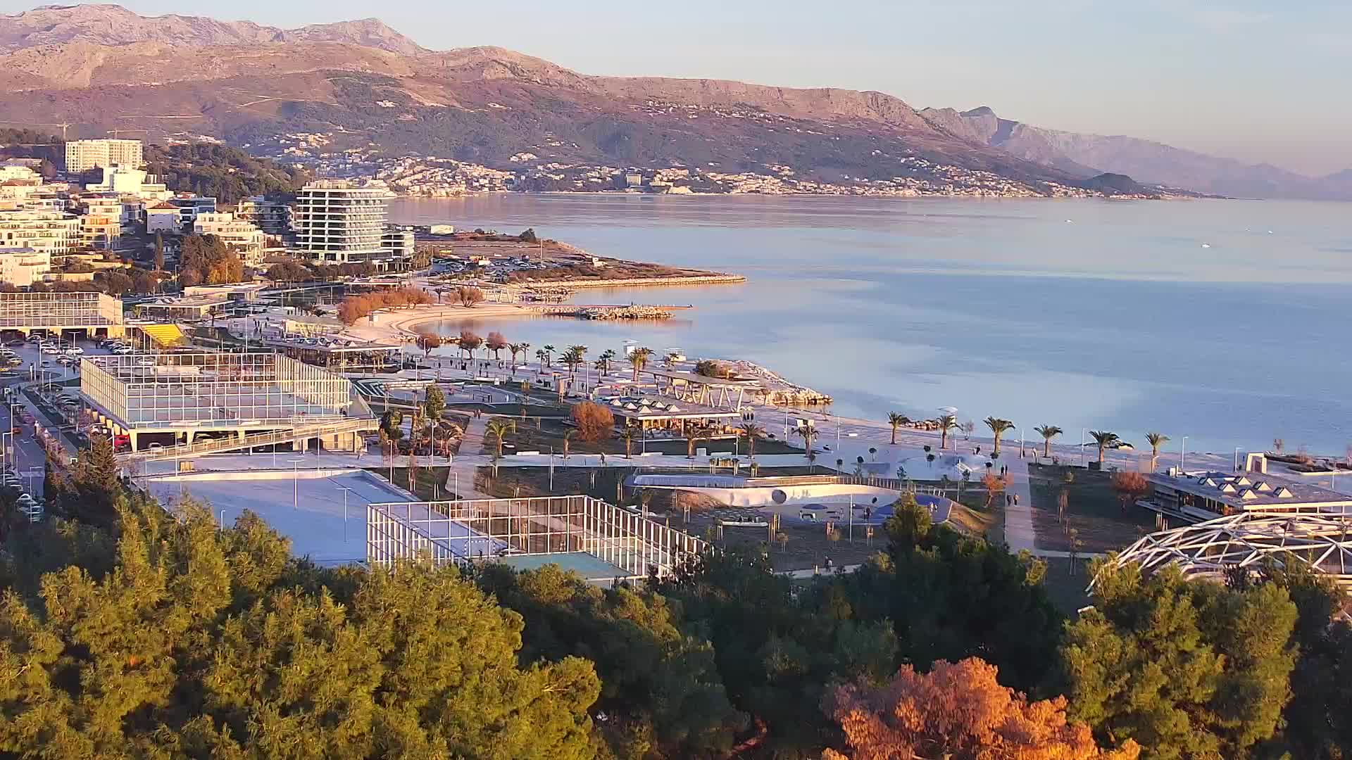 Spiaggia di Žnjan e impianti sportivi – Spalato