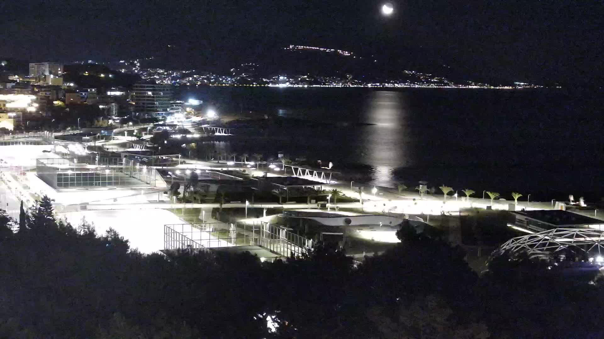 Plage Žnjan et installations sportives – Split