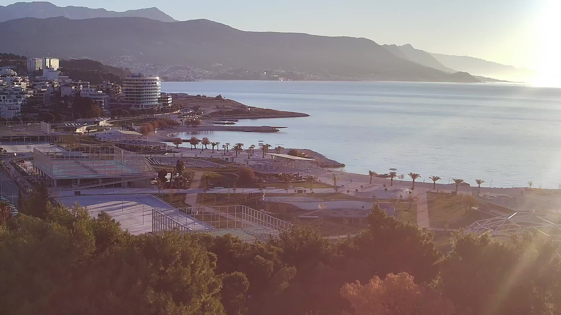 Playa Žnjan e instalaciones deportivas – Split