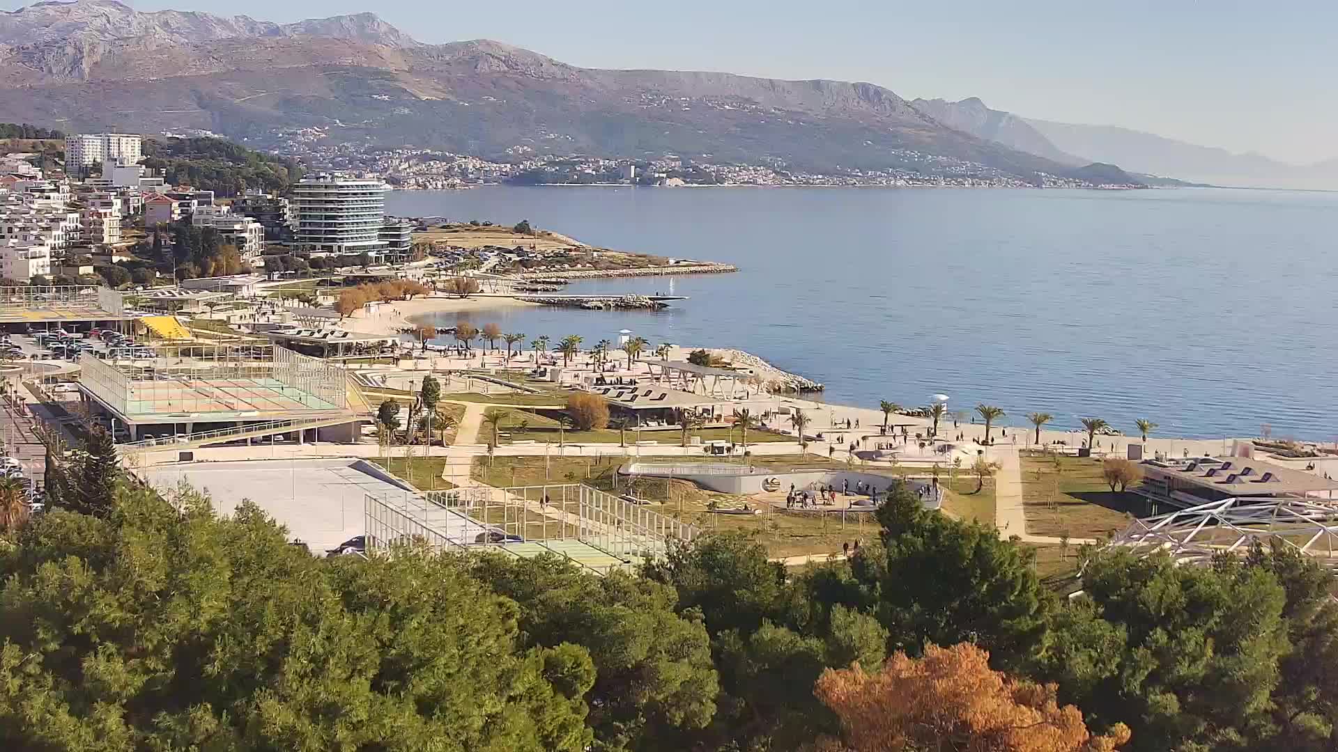 Spiaggia di Žnjan e impianti sportivi – Spalato
