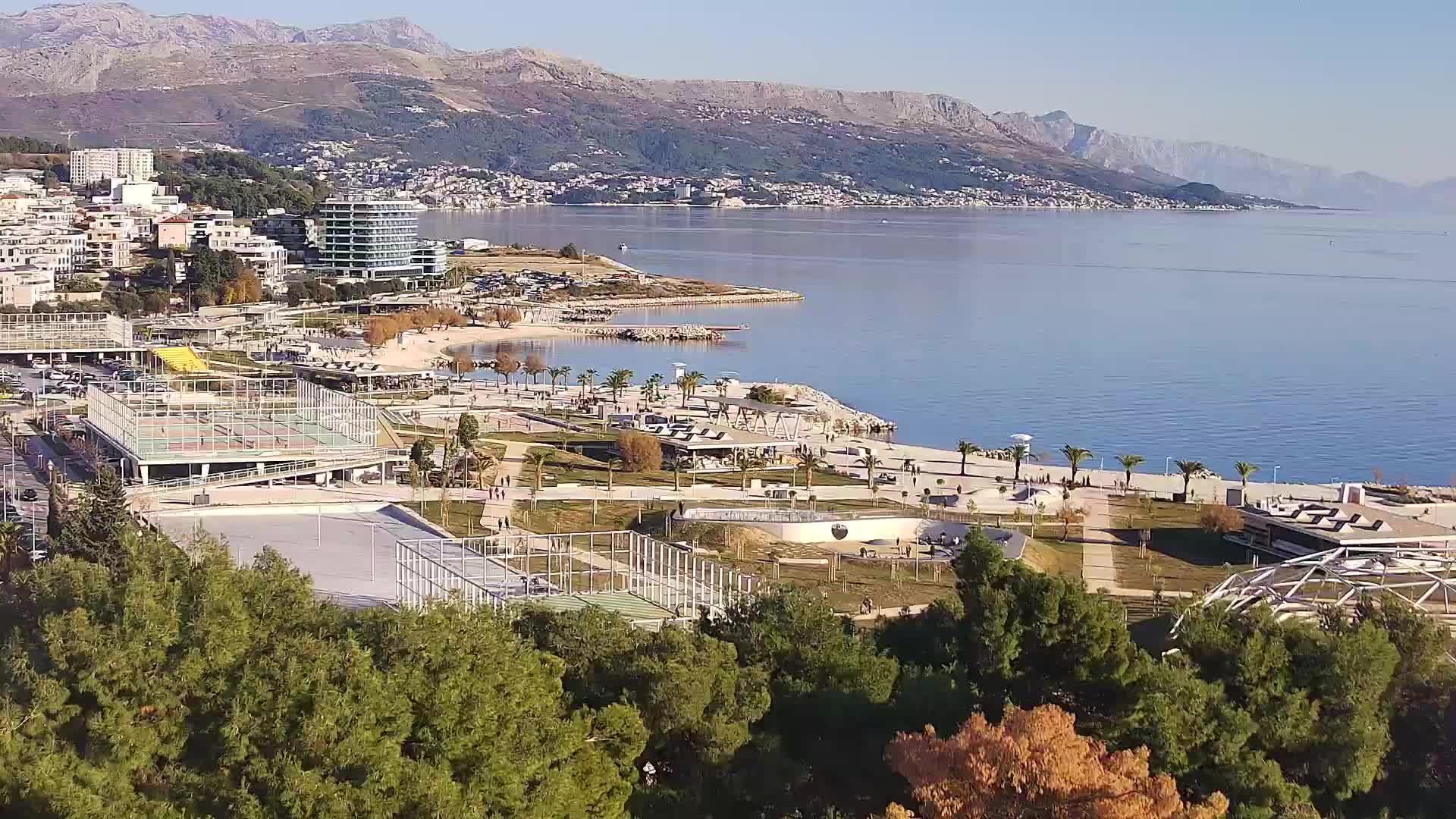 Plaža Žnjan in športni objekti – Split