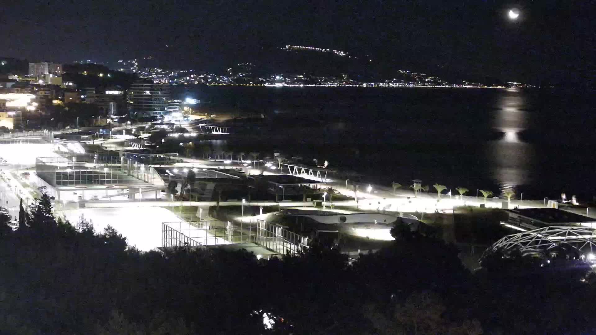 Plage Žnjan et installations sportives – Split