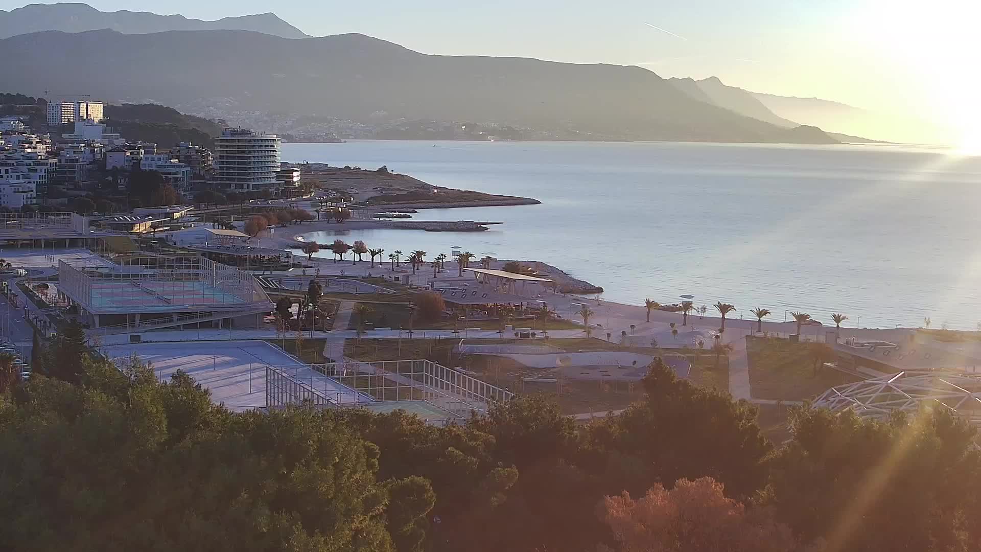 Playa Žnjan e instalaciones deportivas – Split