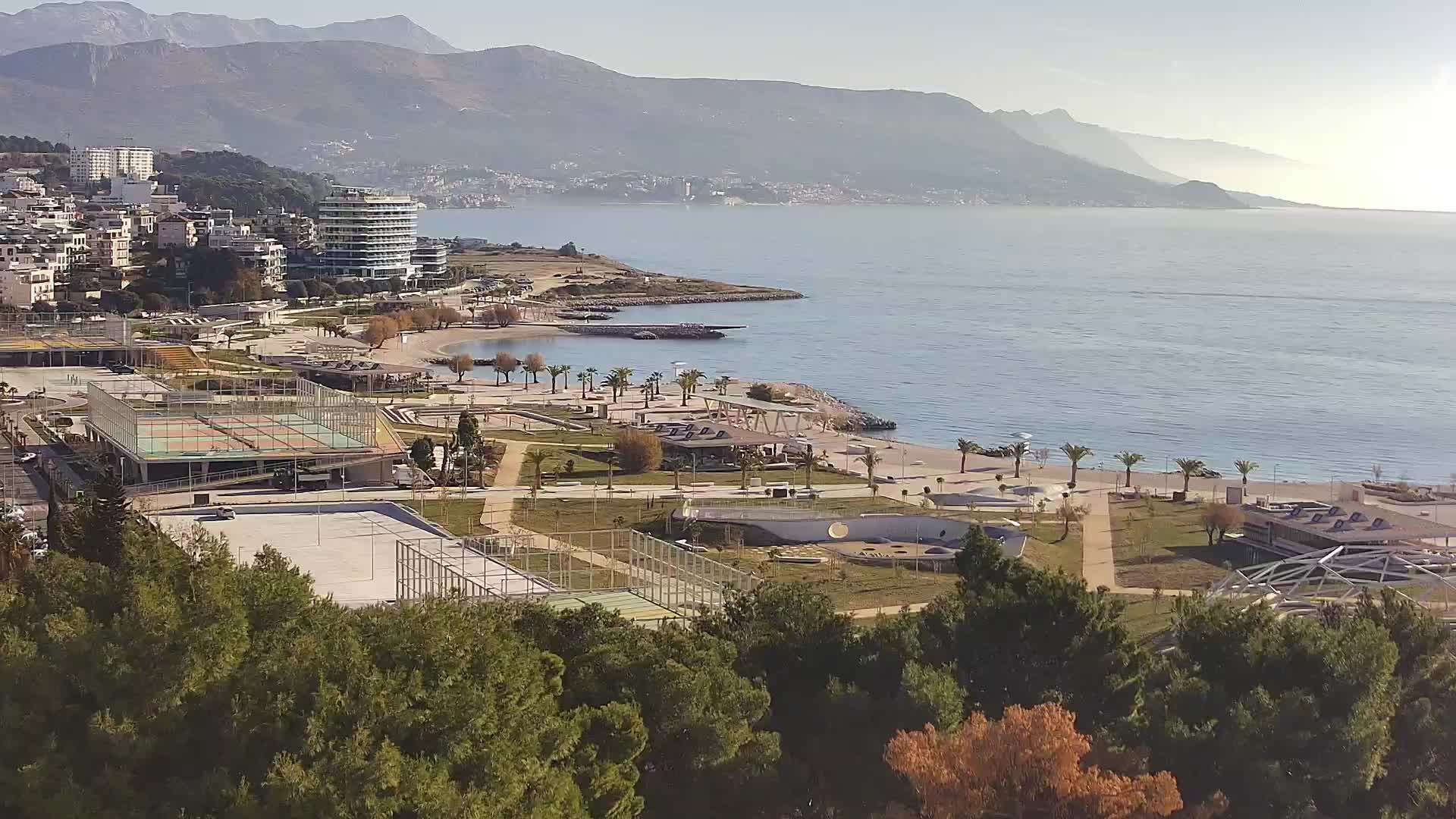 Playa Žnjan e instalaciones deportivas – Split