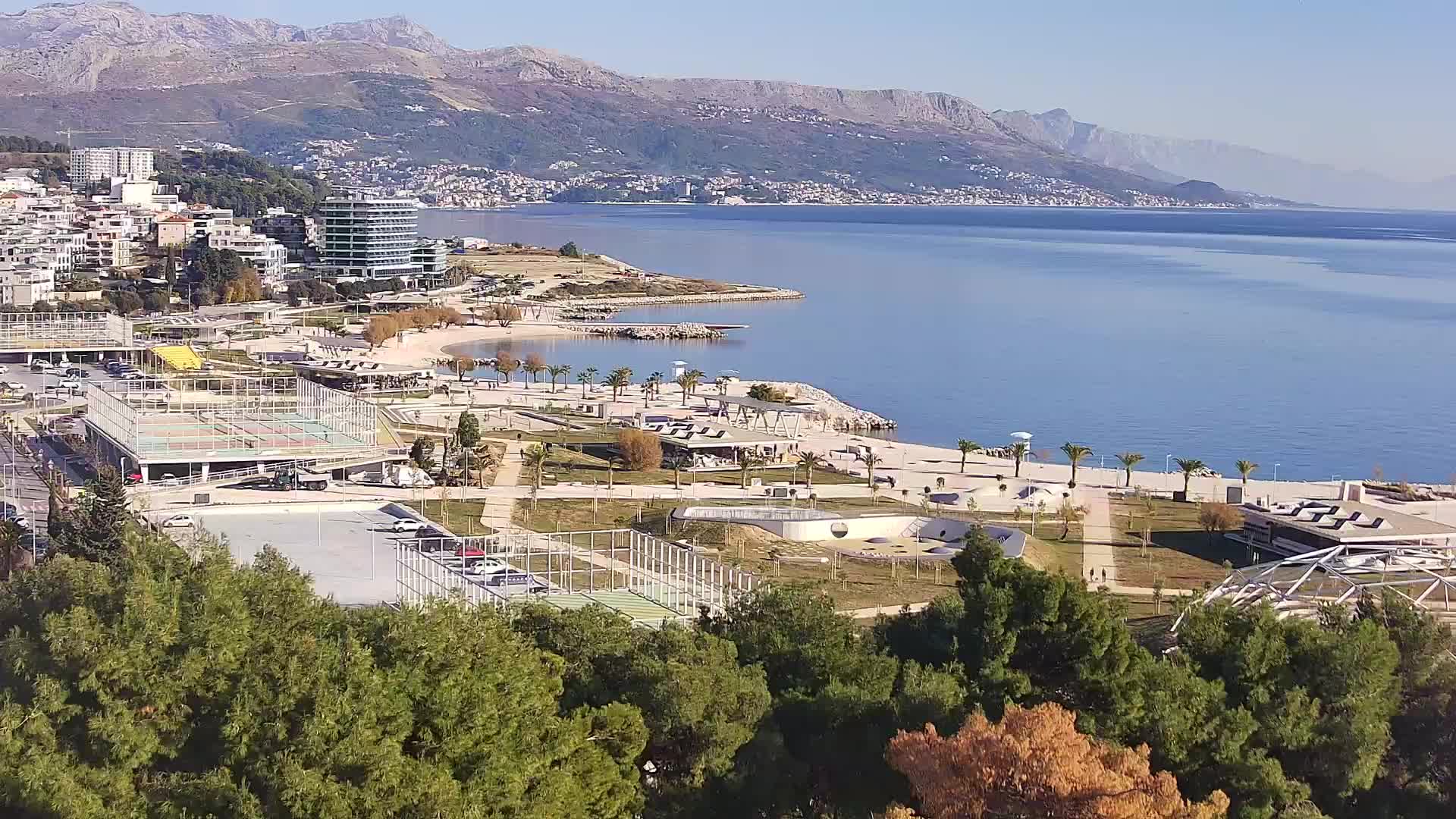 Spiaggia di Žnjan e impianti sportivi – Spalato