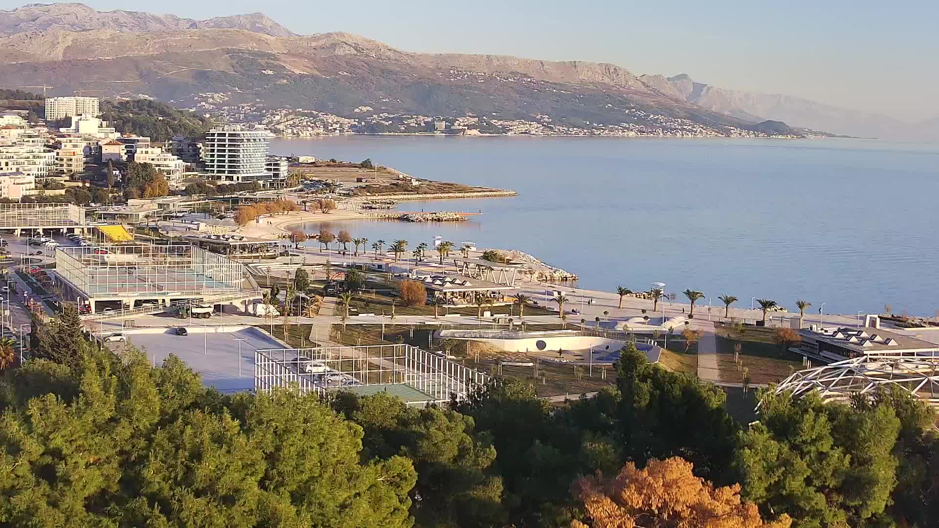Spiaggia di Žnjan e impianti sportivi – Spalato