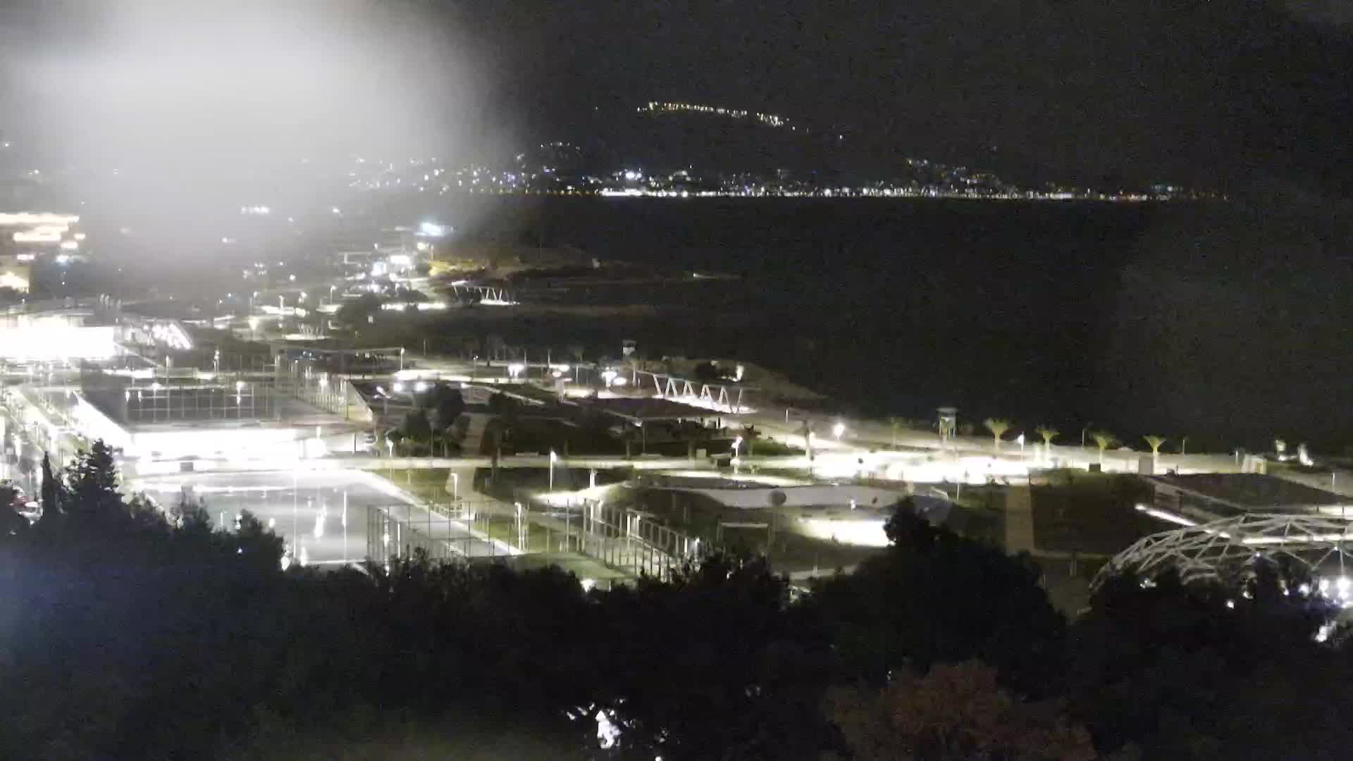 Plage Žnjan et installations sportives – Split