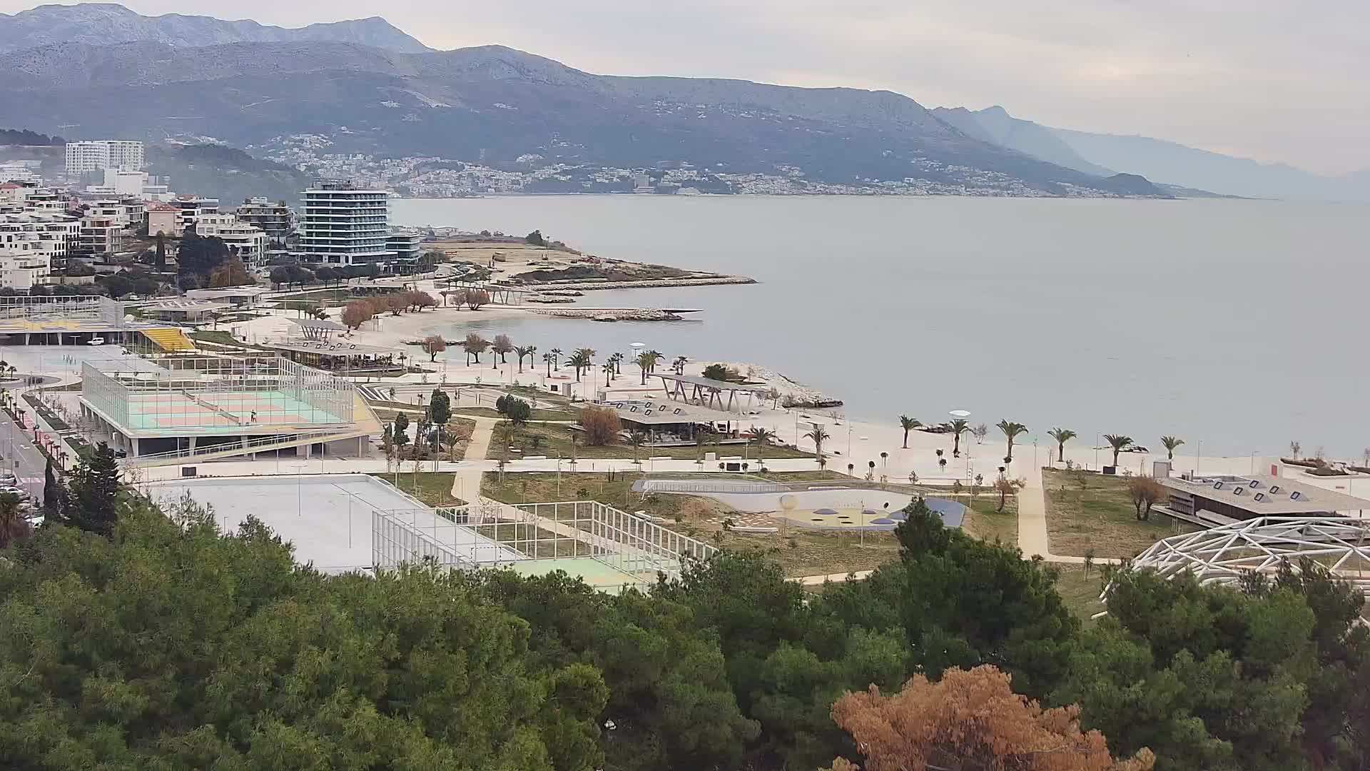 Spiaggia di Žnjan e impianti sportivi – Spalato