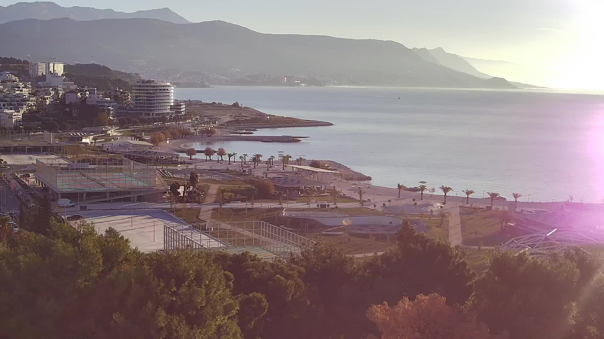 Playa Žnjan e instalaciones deportivas – Split