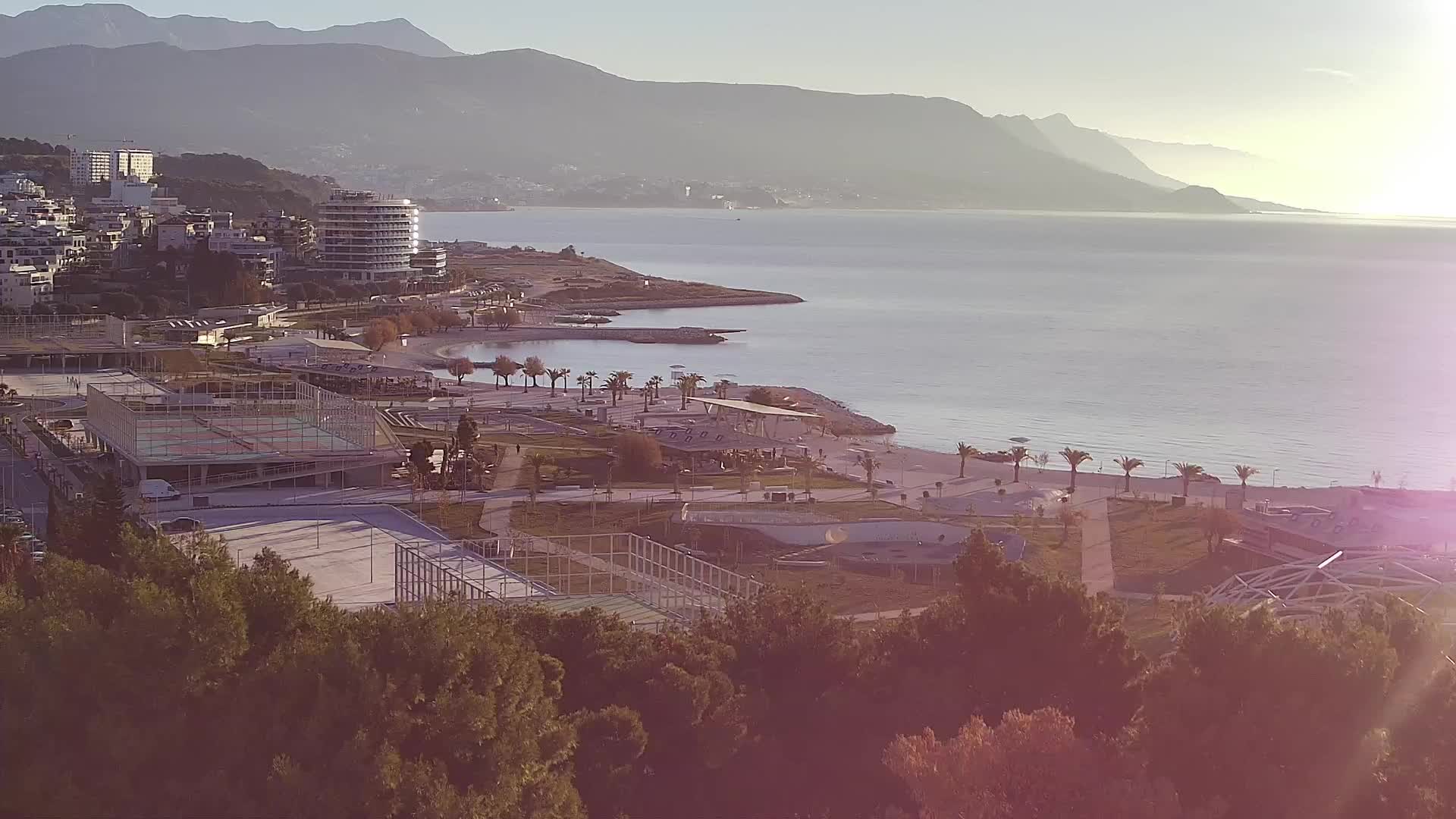 Plage Žnjan et installations sportives – Split
