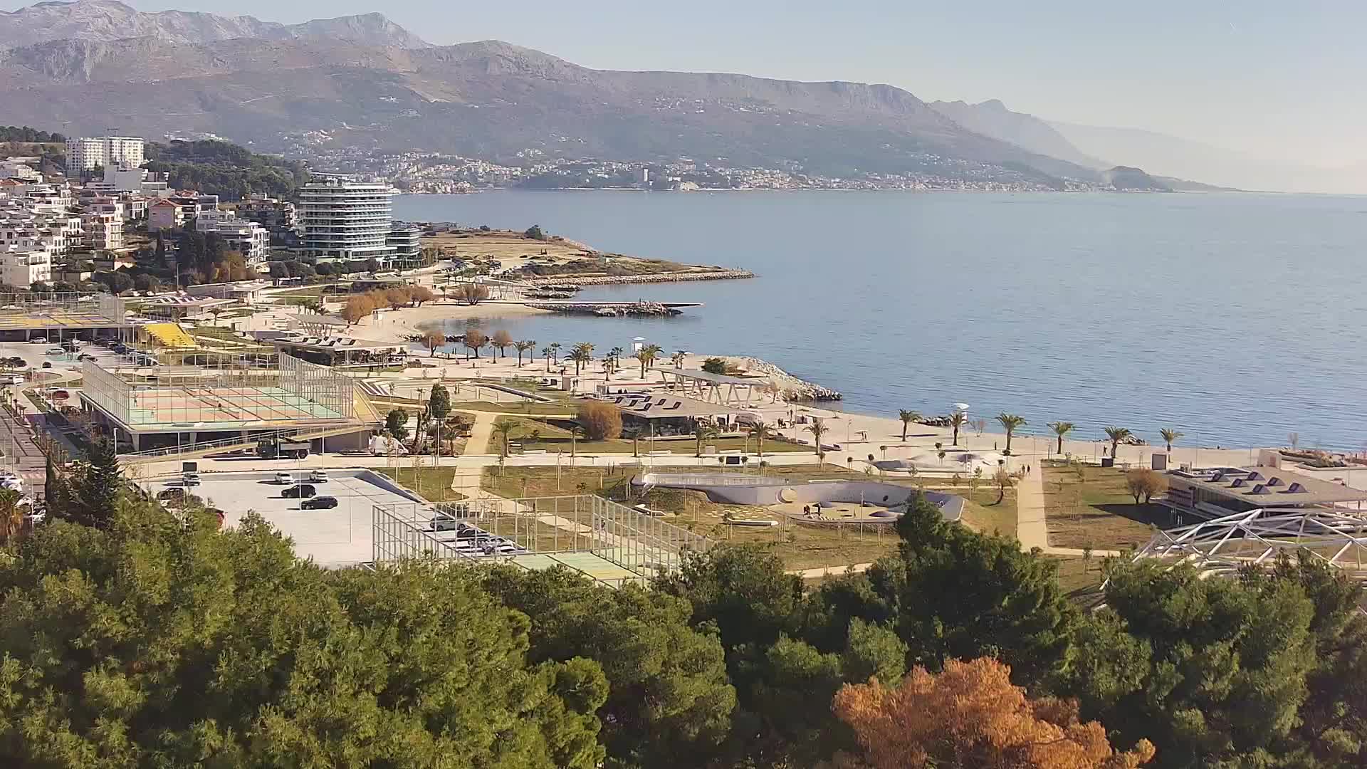 Playa Žnjan e instalaciones deportivas – Split