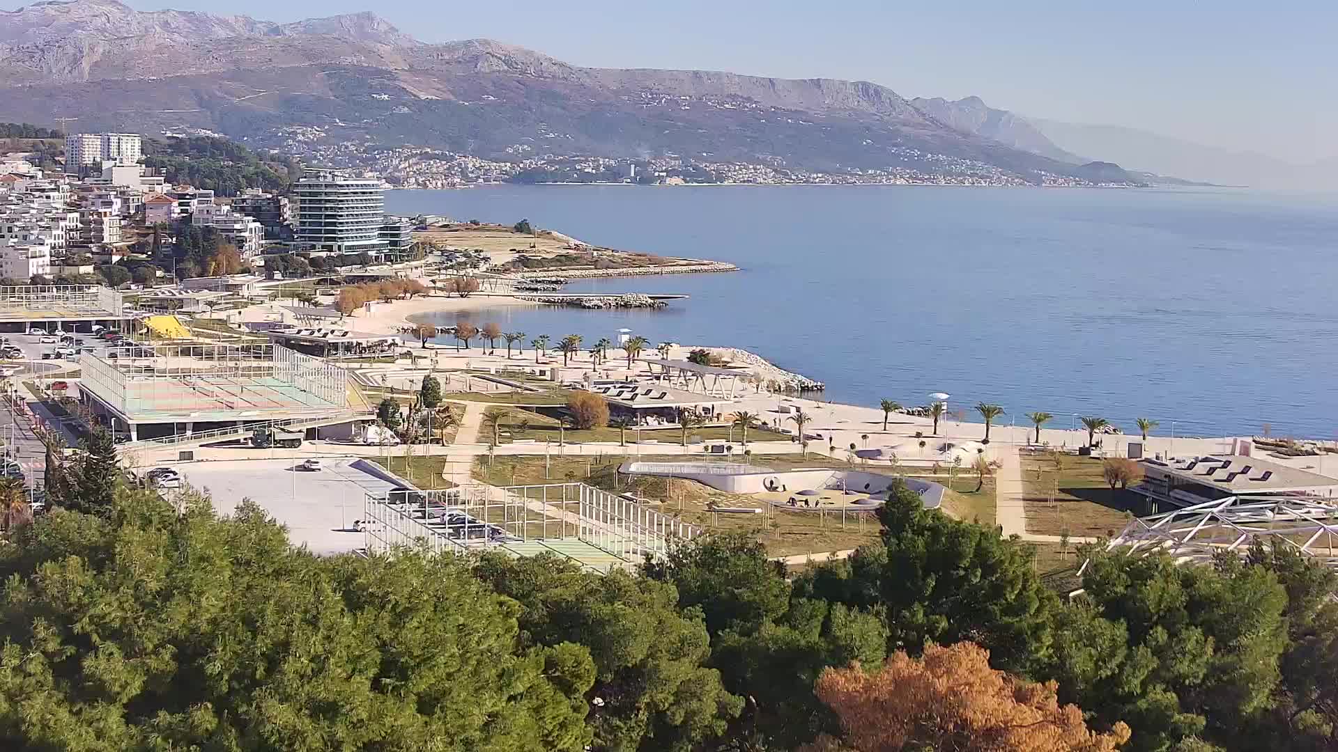 Spiaggia di Žnjan e impianti sportivi – Spalato