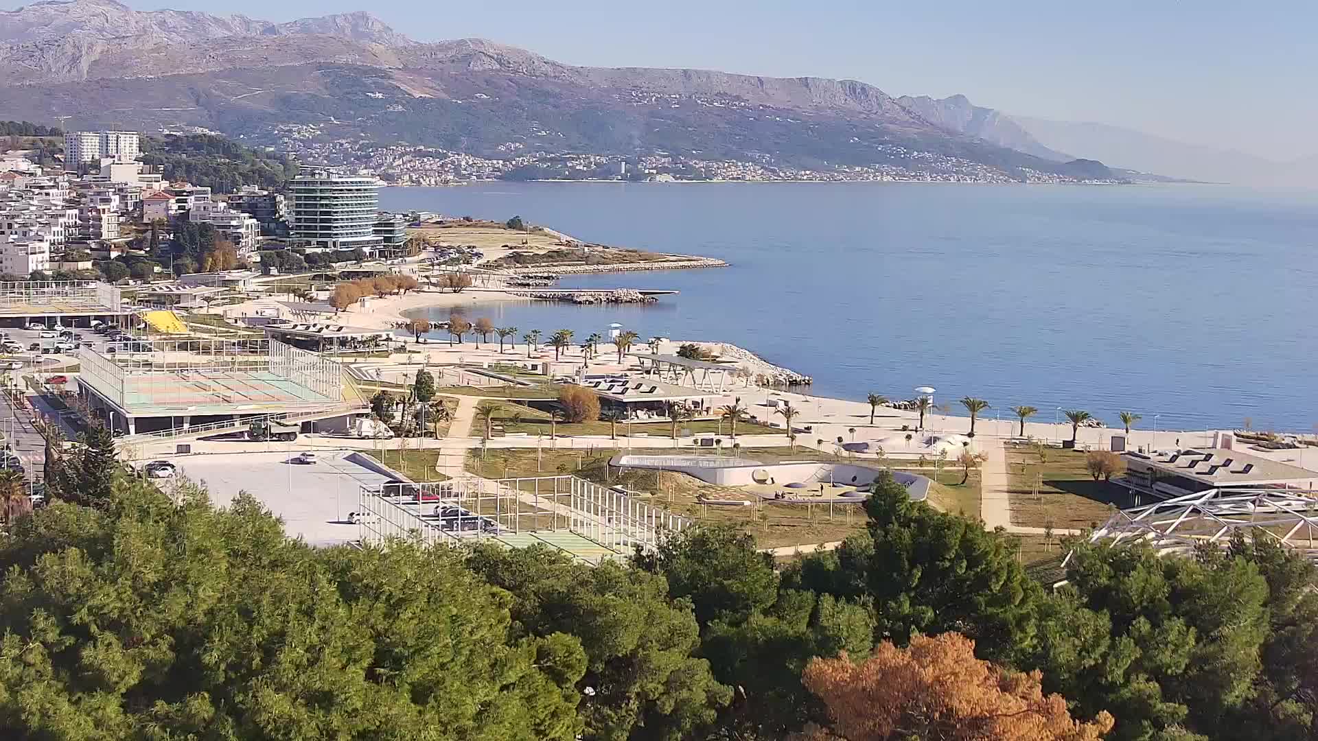 Plaža Žnjan in športni objekti – Split