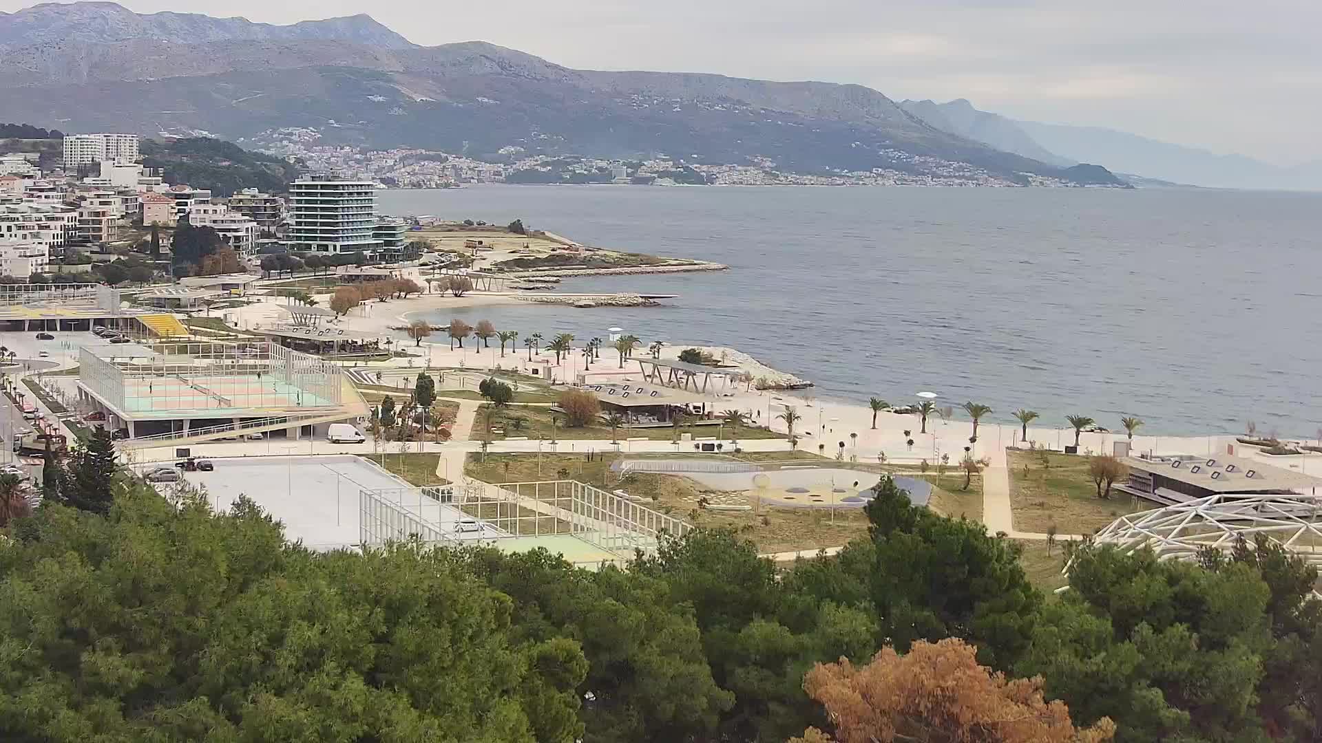 Spiaggia di Žnjan e impianti sportivi – Spalato