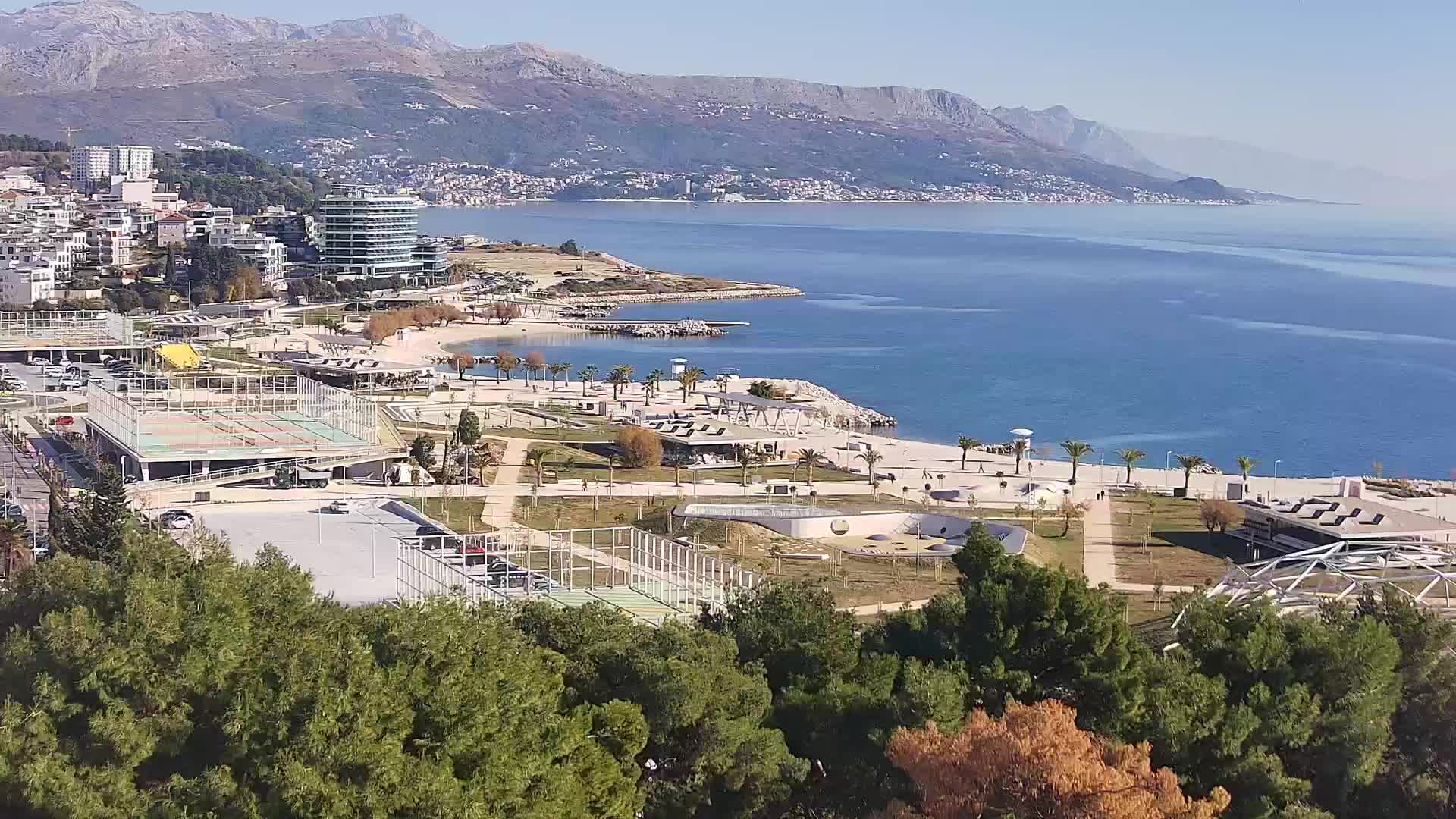Spiaggia di Žnjan e impianti sportivi – Spalato
