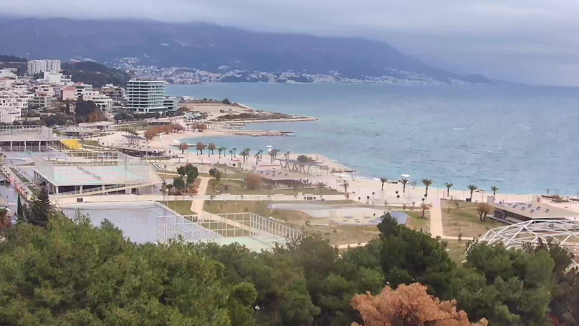 Plage Žnjan et installations sportives – Split