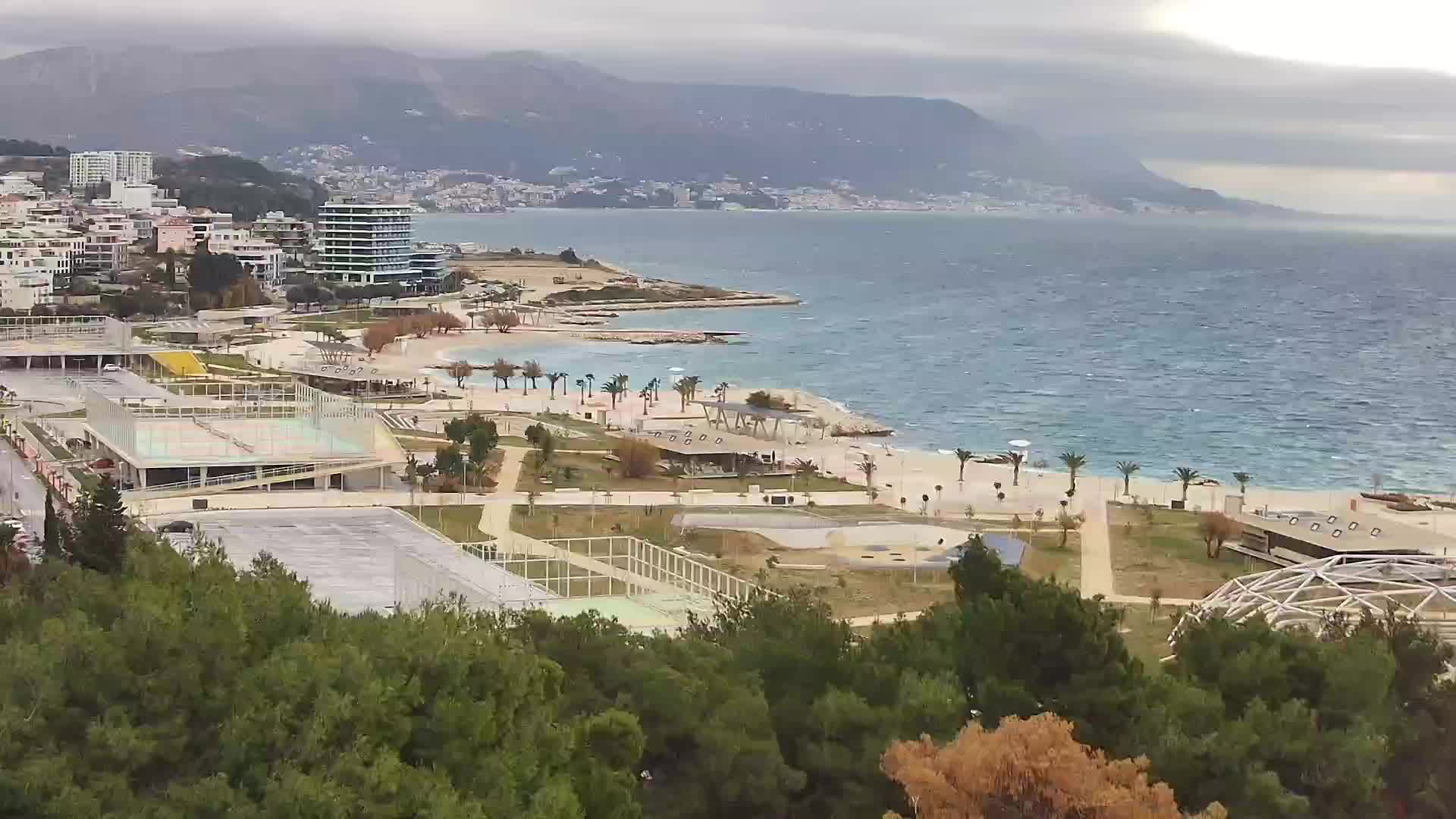 Spiaggia di Žnjan e impianti sportivi – Spalato
