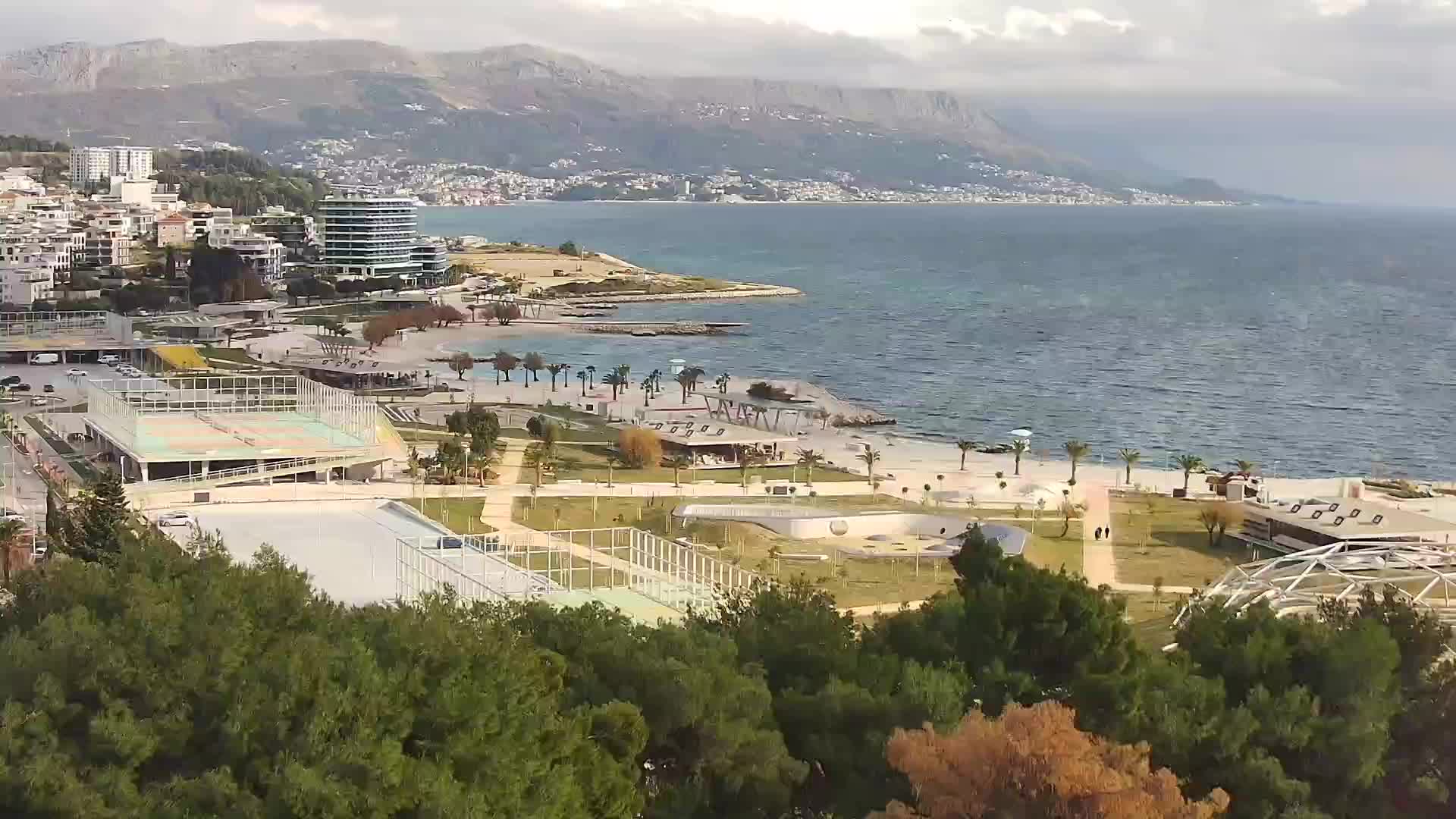 Spiaggia di Žnjan e impianti sportivi – Spalato