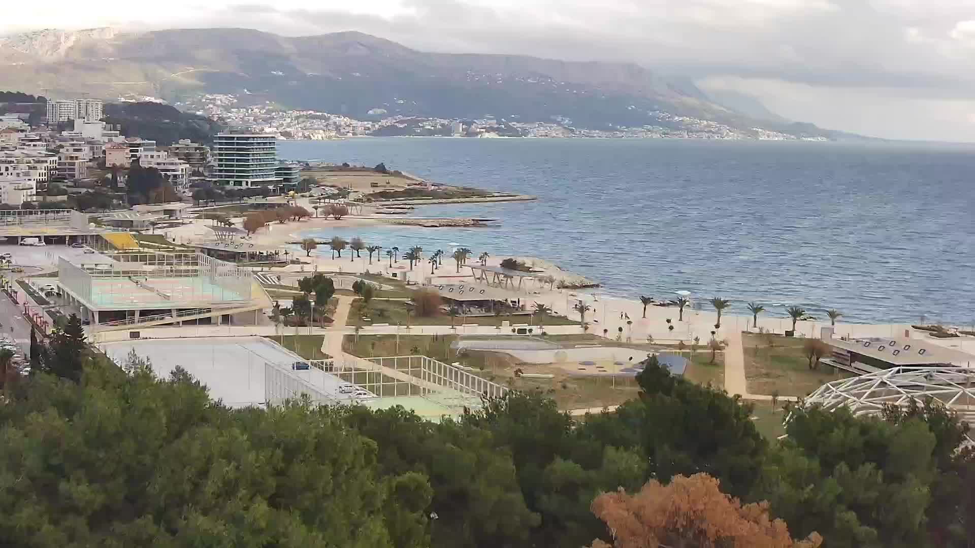 Spiaggia di Žnjan e impianti sportivi – Spalato