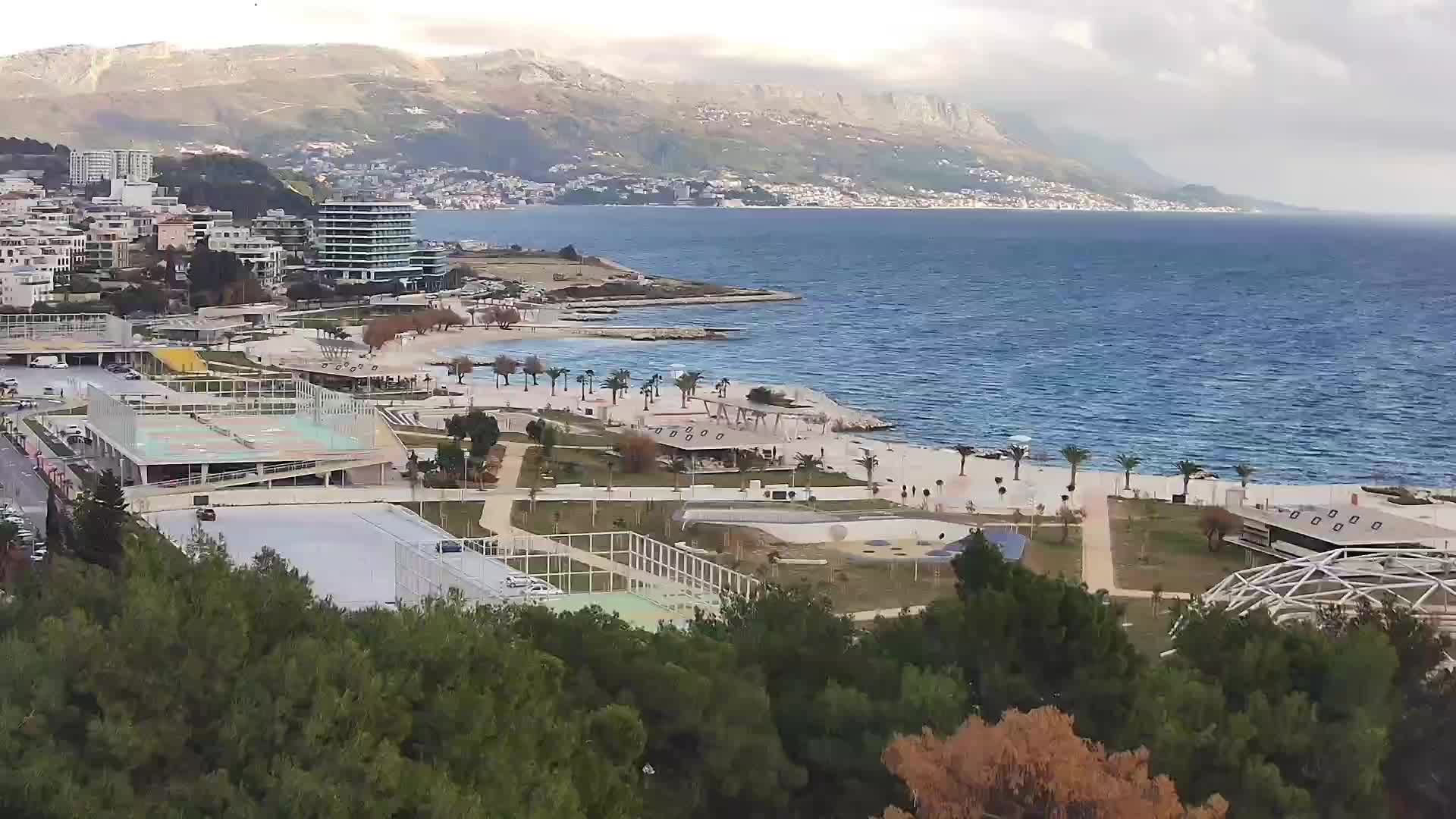 Plage Žnjan et installations sportives – Split