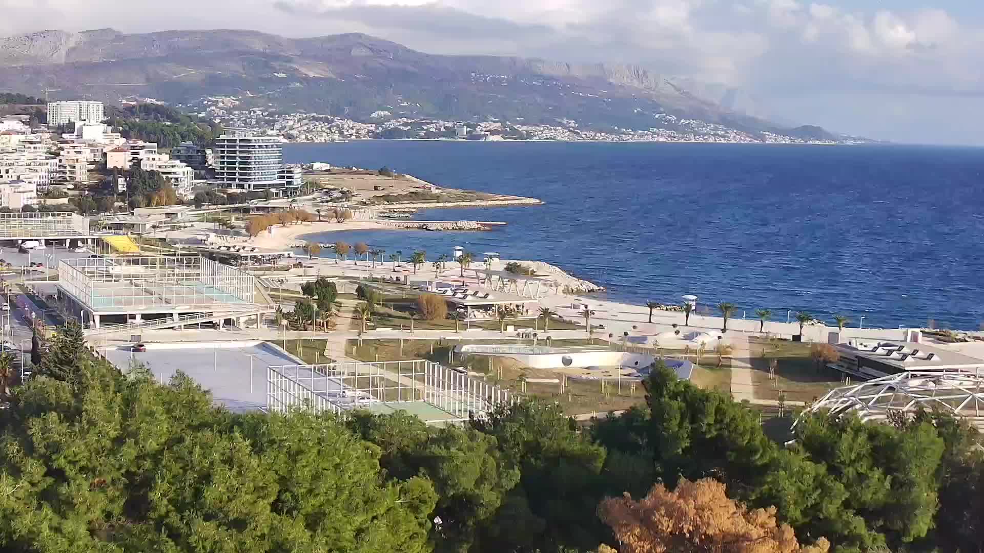 Playa Žnjan e instalaciones deportivas – Split