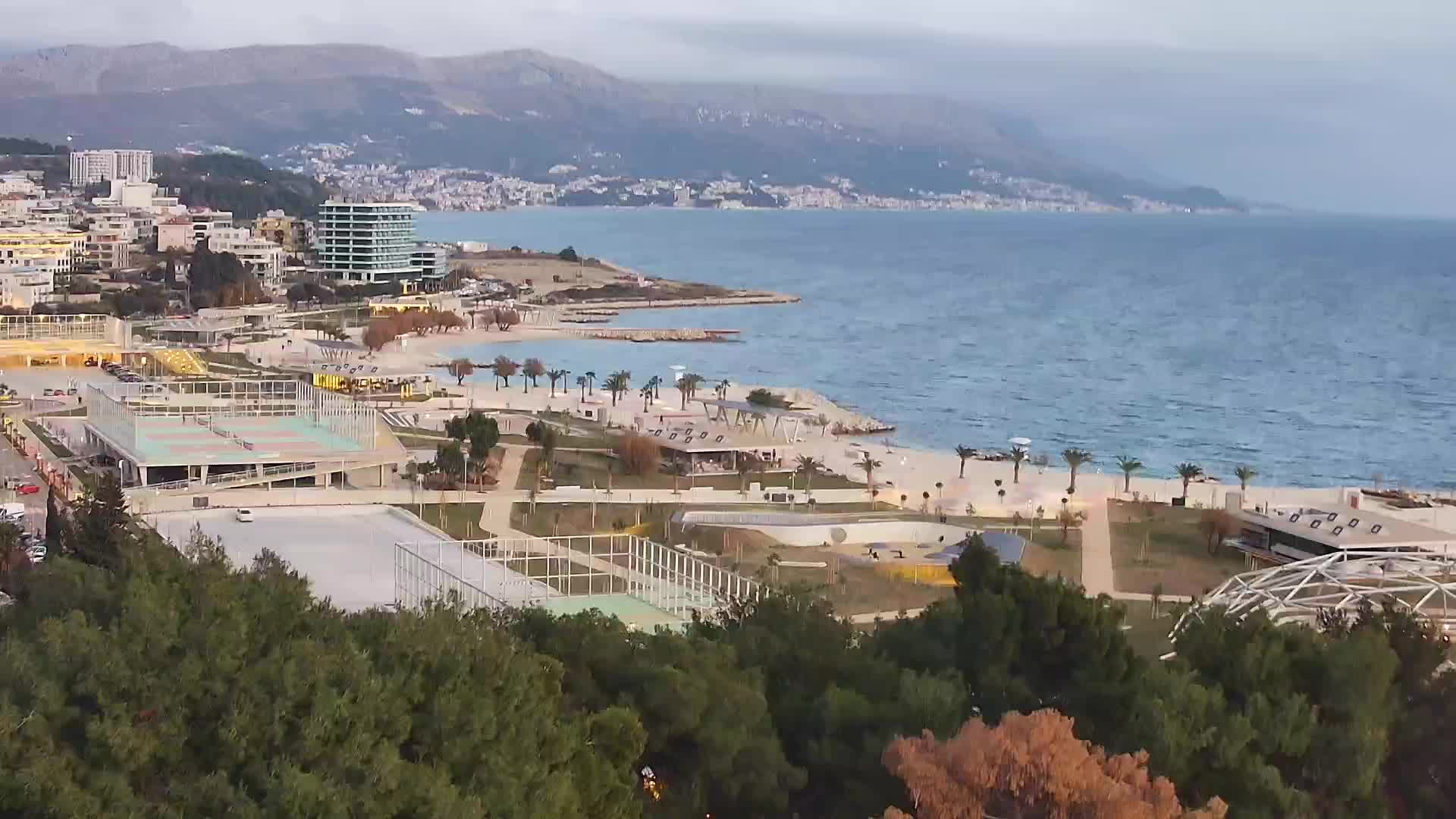 Playa Žnjan e instalaciones deportivas – Split